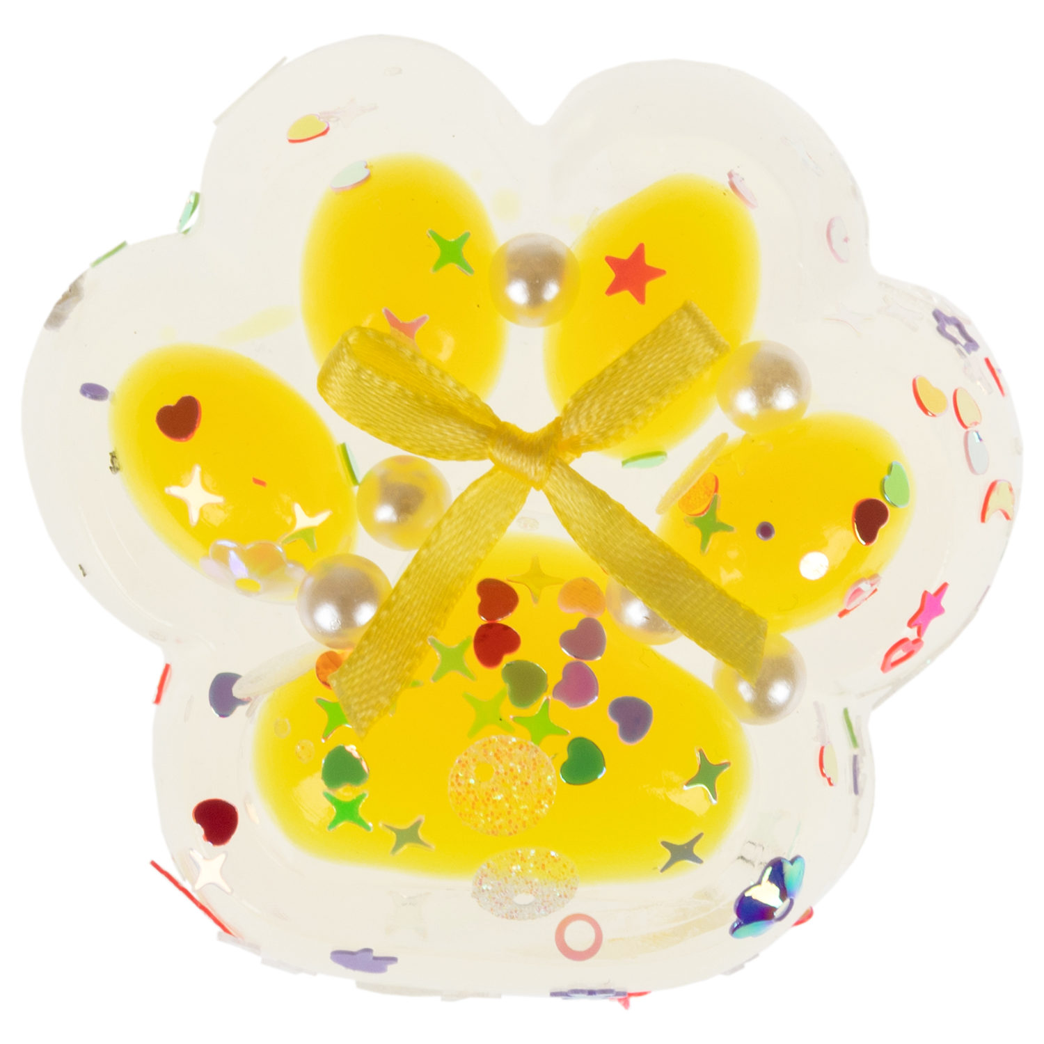 Таба лапа прозрачная 1TOY Крутой замес, 6,5х3 см, в ассортименте