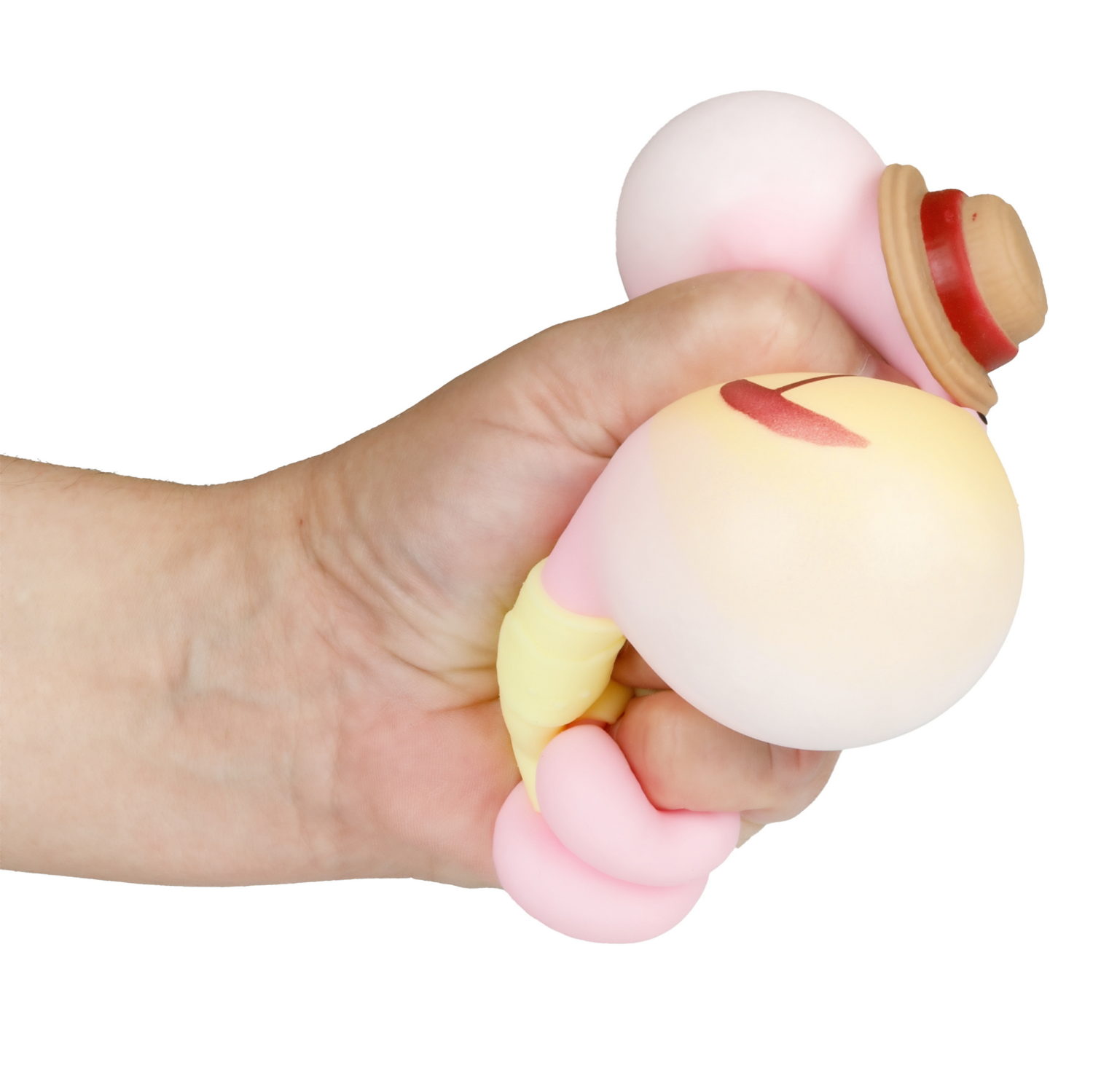 Антистресс-игрушка 1TOY Крутой замес медведь в костюме, 15х11 см