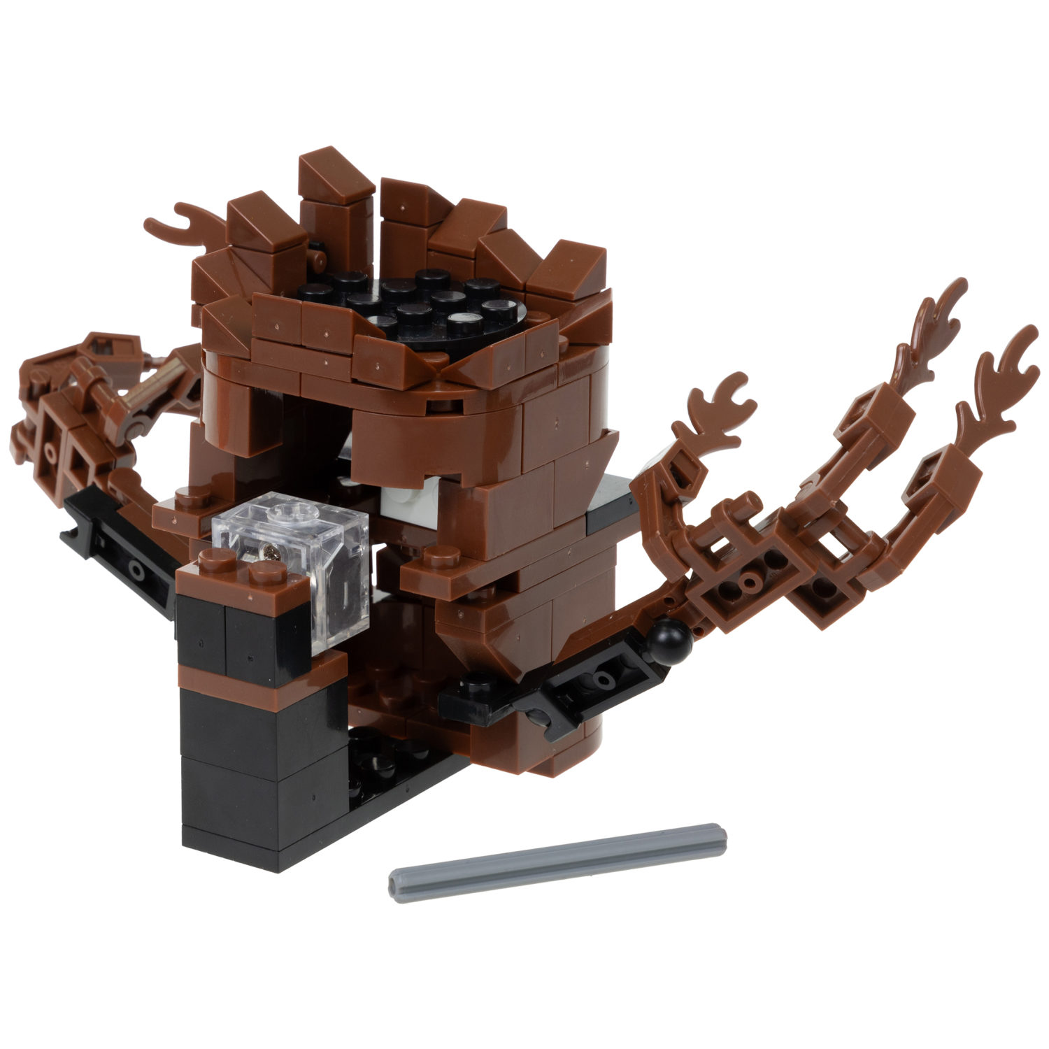 Светящийся 3d конструктор Blockformers Хэллоуин 1TOY Коряга игрушка для мальчиков, девочек, хэллоуин декор