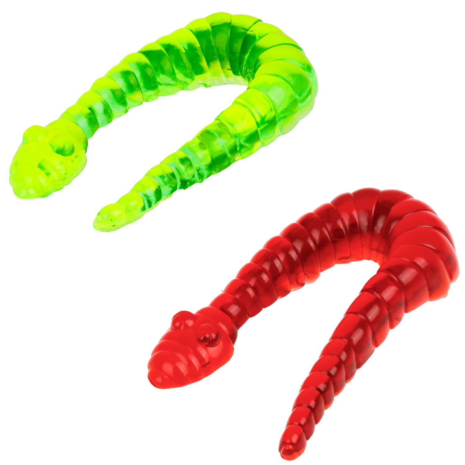 Жмяка липучая 1TOY Залипуха Червяк, лизун 