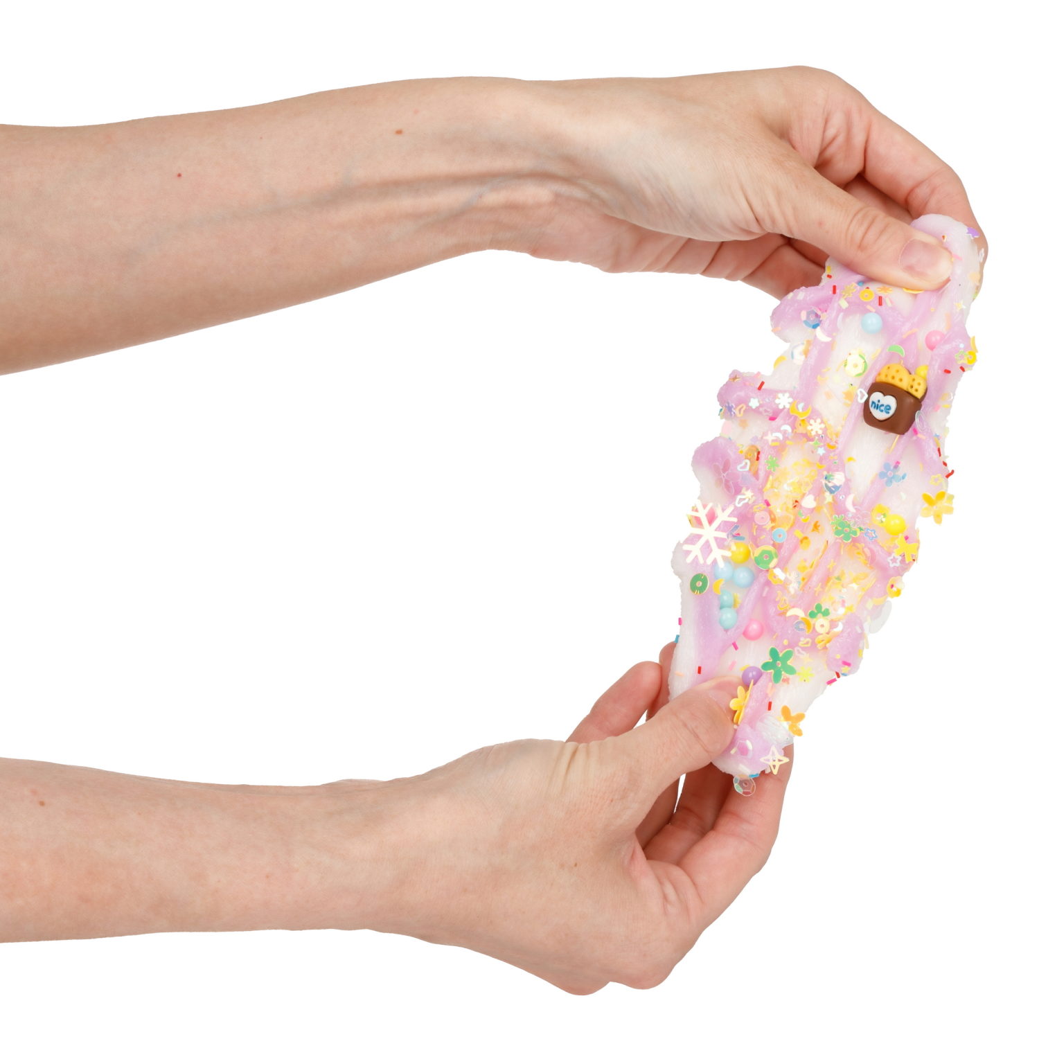 Игрушка-антистресс 1TOY Крутой замес «Няшка-вкусняшка», «Венская вафля», с колокольчиком, в ассортименте