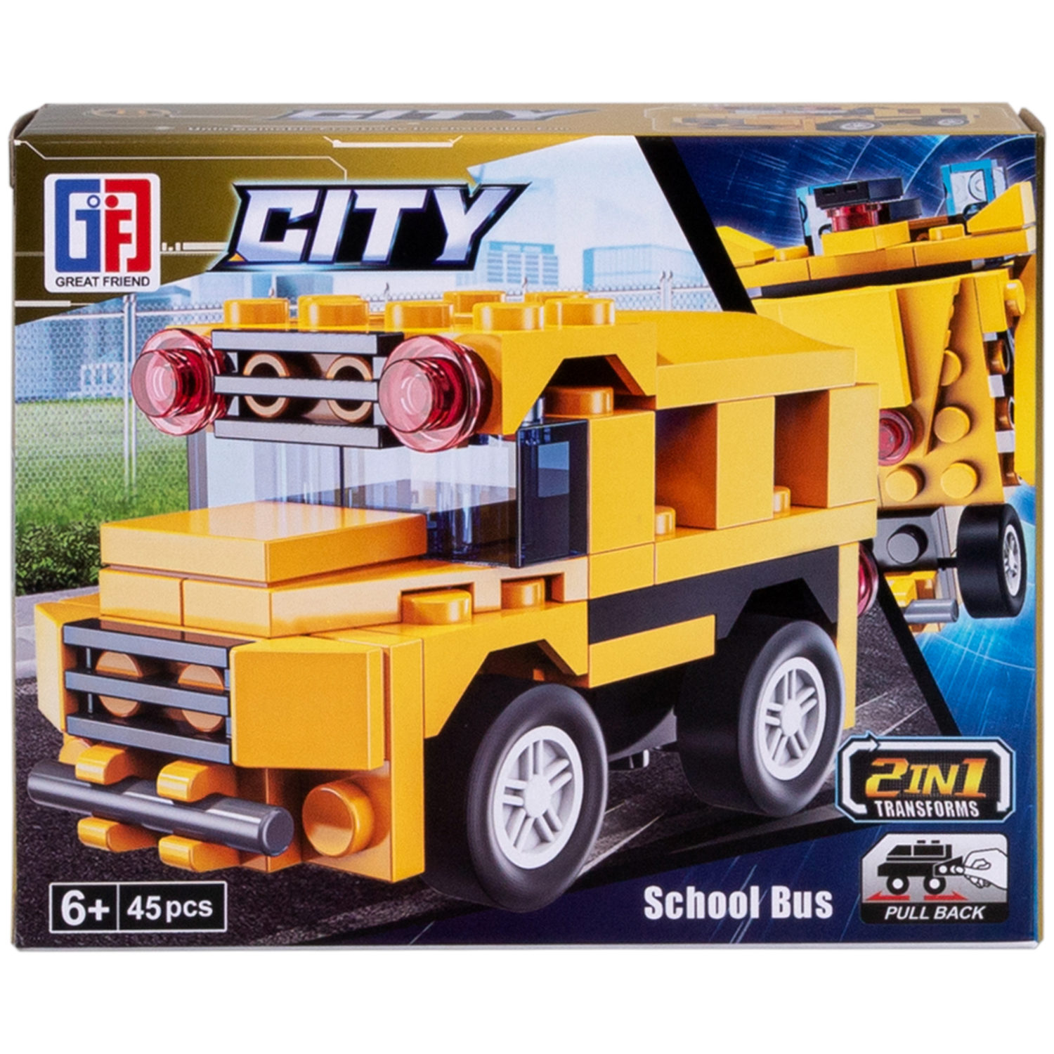 1toy Blockformers Городские службы конструктор, в асс. 4 вида