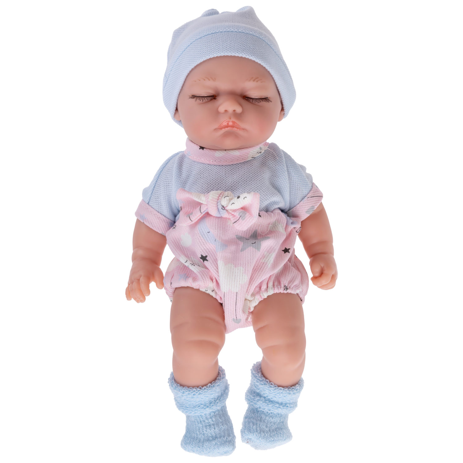 Куклы-двойняшки Arias ELEGANCE BABIS GEMELOS 26 см, винил, с соской и люлькой-переноской, Испания