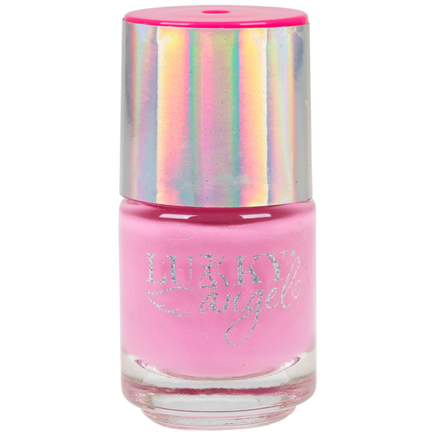 Lukky Angel Бьюти-Дизайн наб."Капкейк": бальзам д.губ, лак д.ногтей, резинка д.волос с брелоком, стразы, пилочка д.ногтей, наклейки д. ногтей