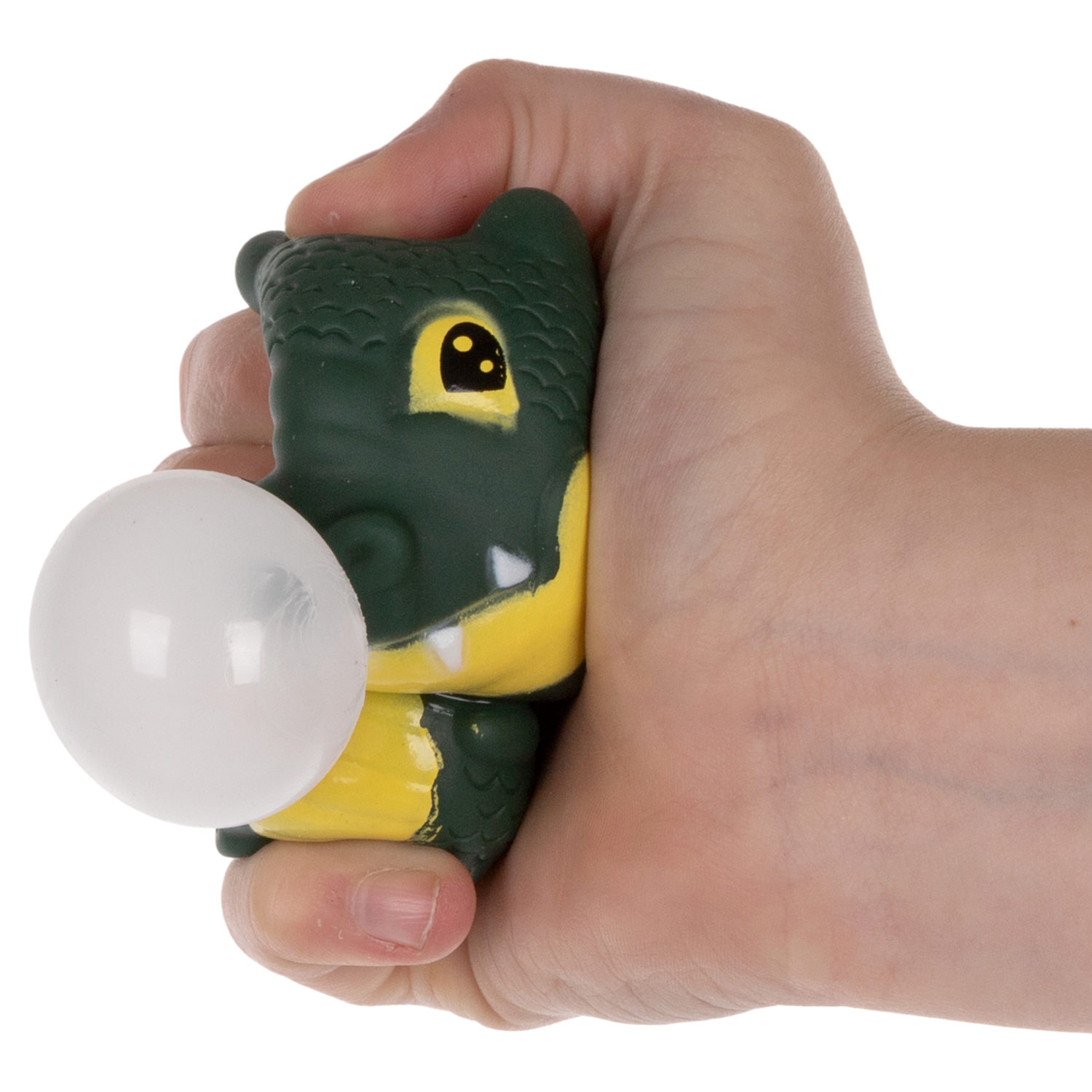 1TOY Bubble Gum-антистресс "Животные" 7,5х6х6 см, крокодил