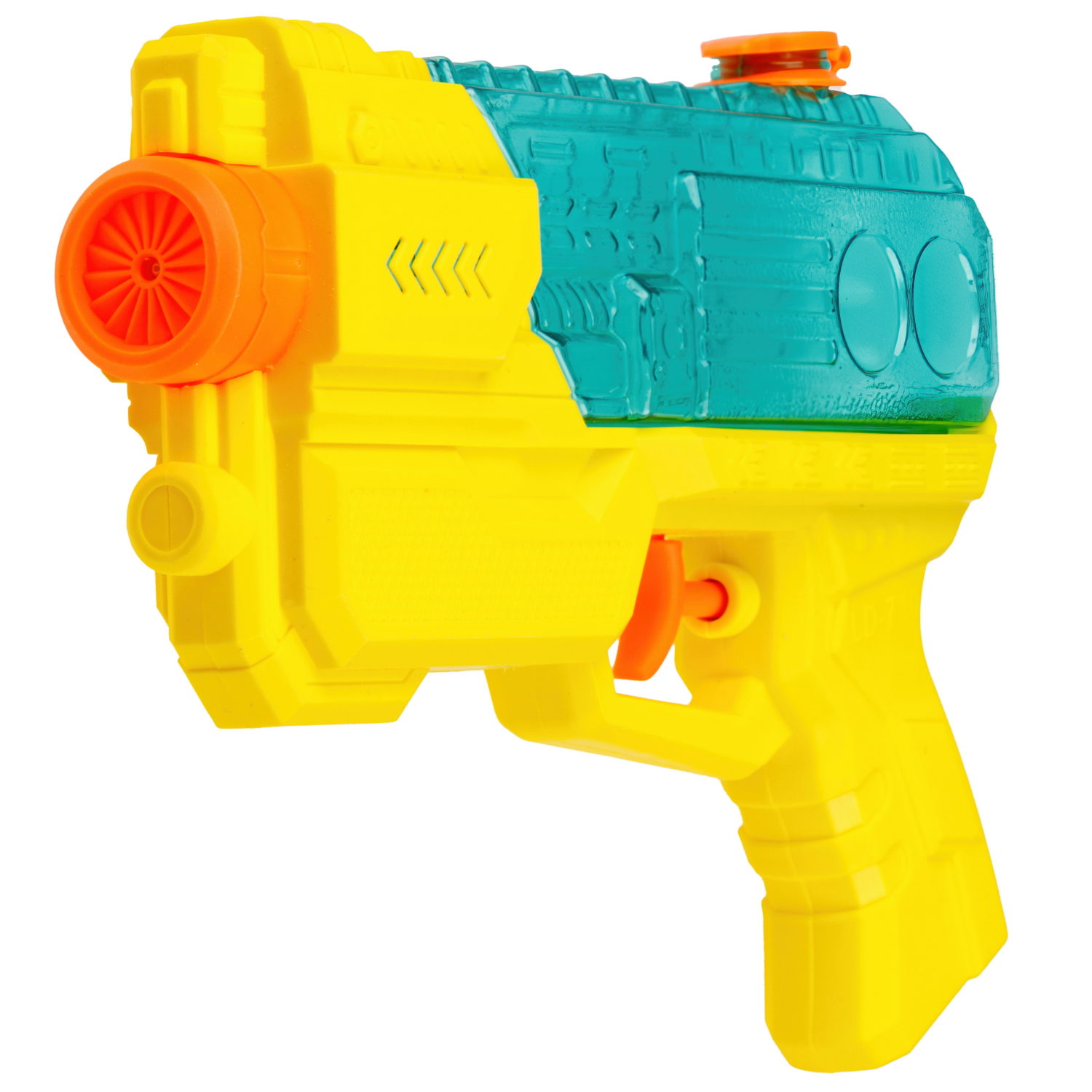 Водный пистолет 1TOY Аквамания, 21*15 см, желтый