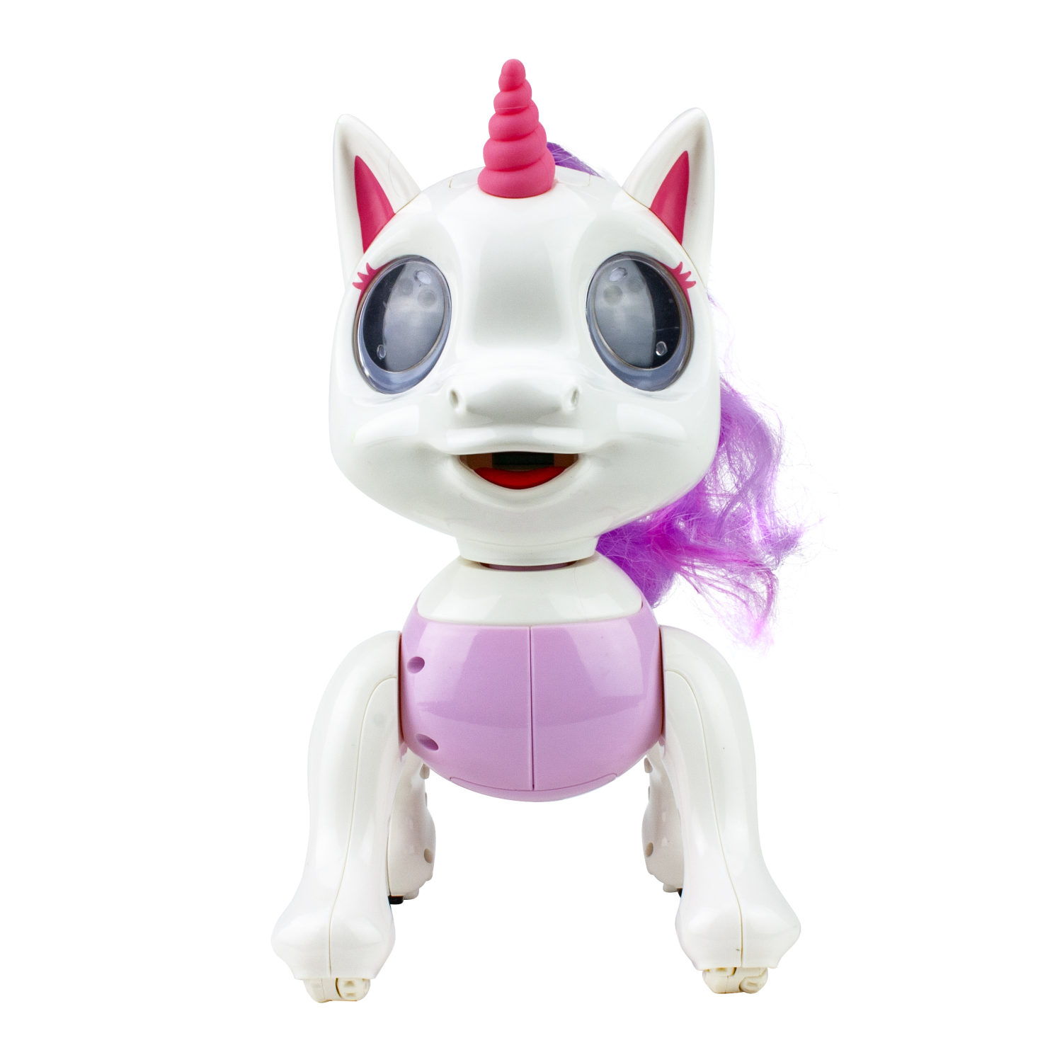 Интерактивная игрушка 1TOY Robo Pets Щенок со световыми, звуковыми и эффектами движения