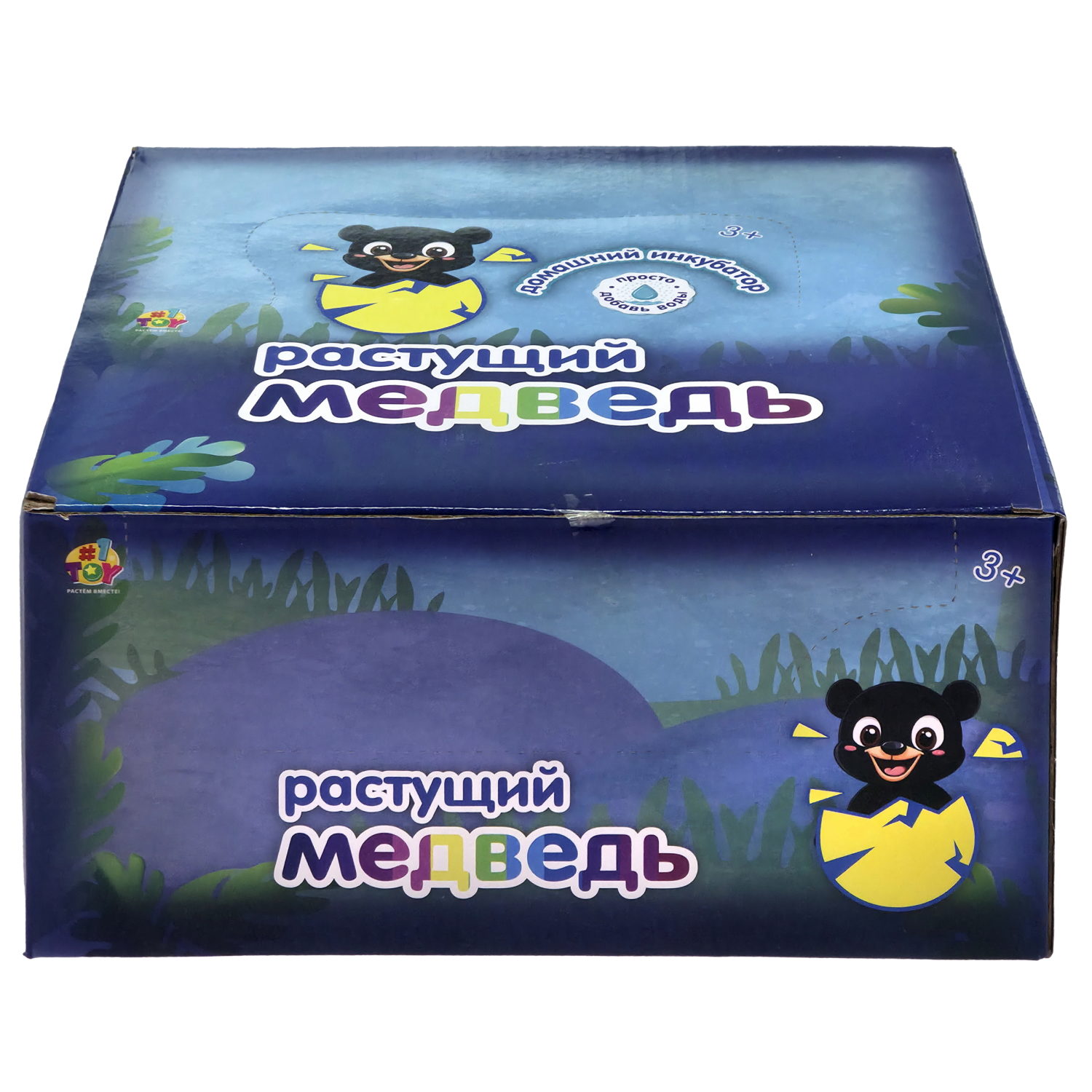 Набор для выращивания 1TOY Домашний инкубатор, растущая игрушка Медведь