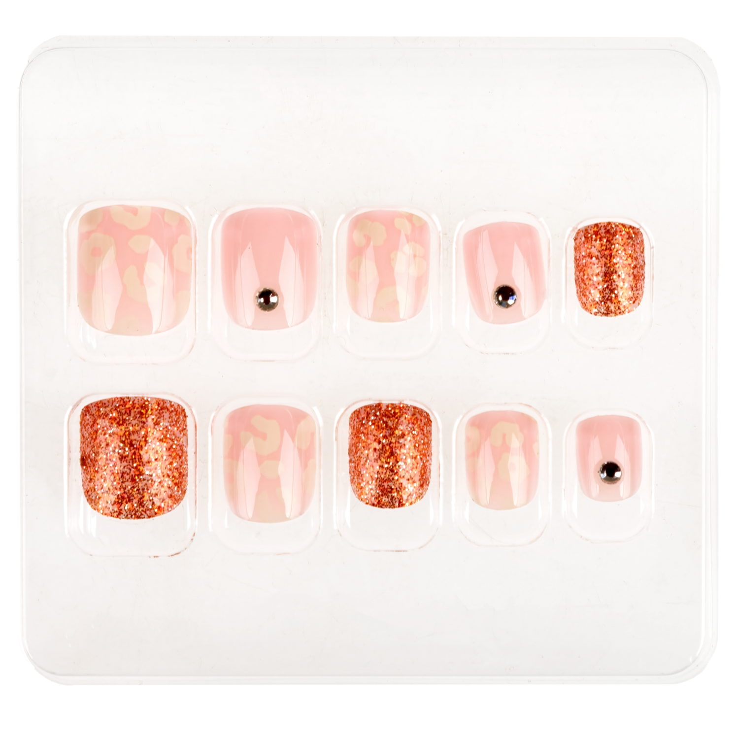 Набор накладных ногтей на клеевой основе Lukky Diamond Gem Нэйл-Арт, 3-10 лет