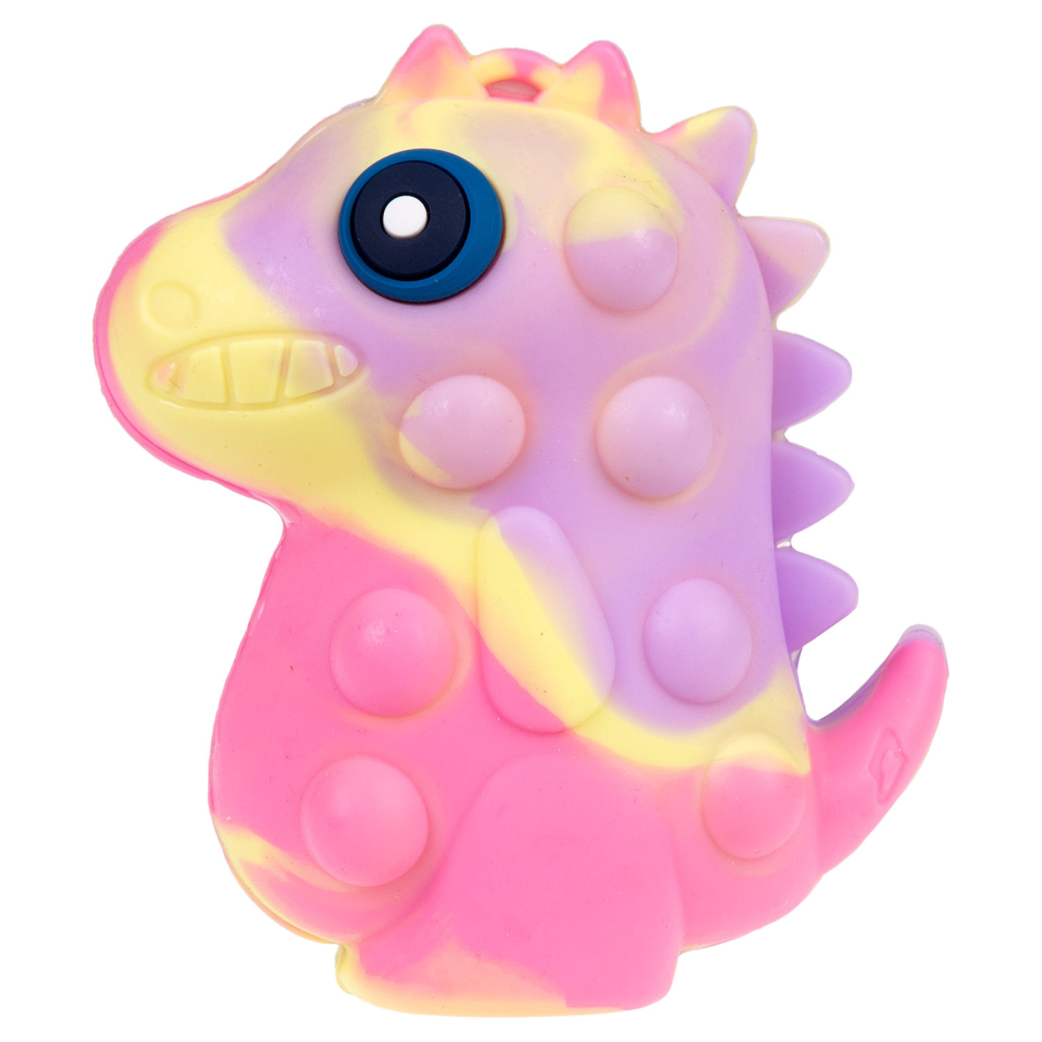 1toy Жмяка Hit Pop It "Динозавр" 9,5х9х4,2 см, 4 вида в ассортименте