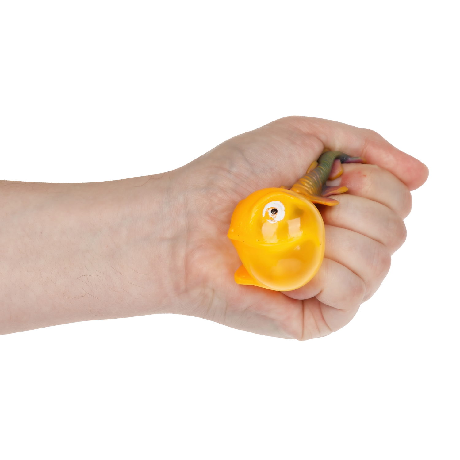 Игрушка ДУТИКИ 1TOY Динозавры, максимальный размер 30 см, 4 вида, оранжевый