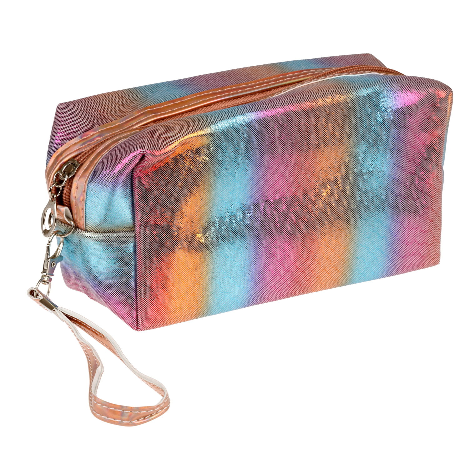 Косметичка блестящая Space Gradient, 18*10*8 см