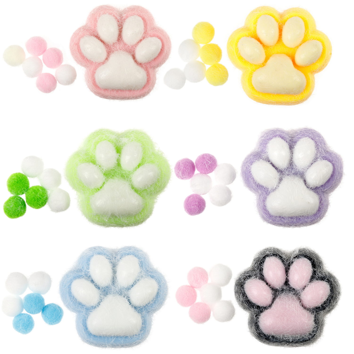 Таба лапка 1TOY Крутой замес, с посыпкой, 6,5х3 см