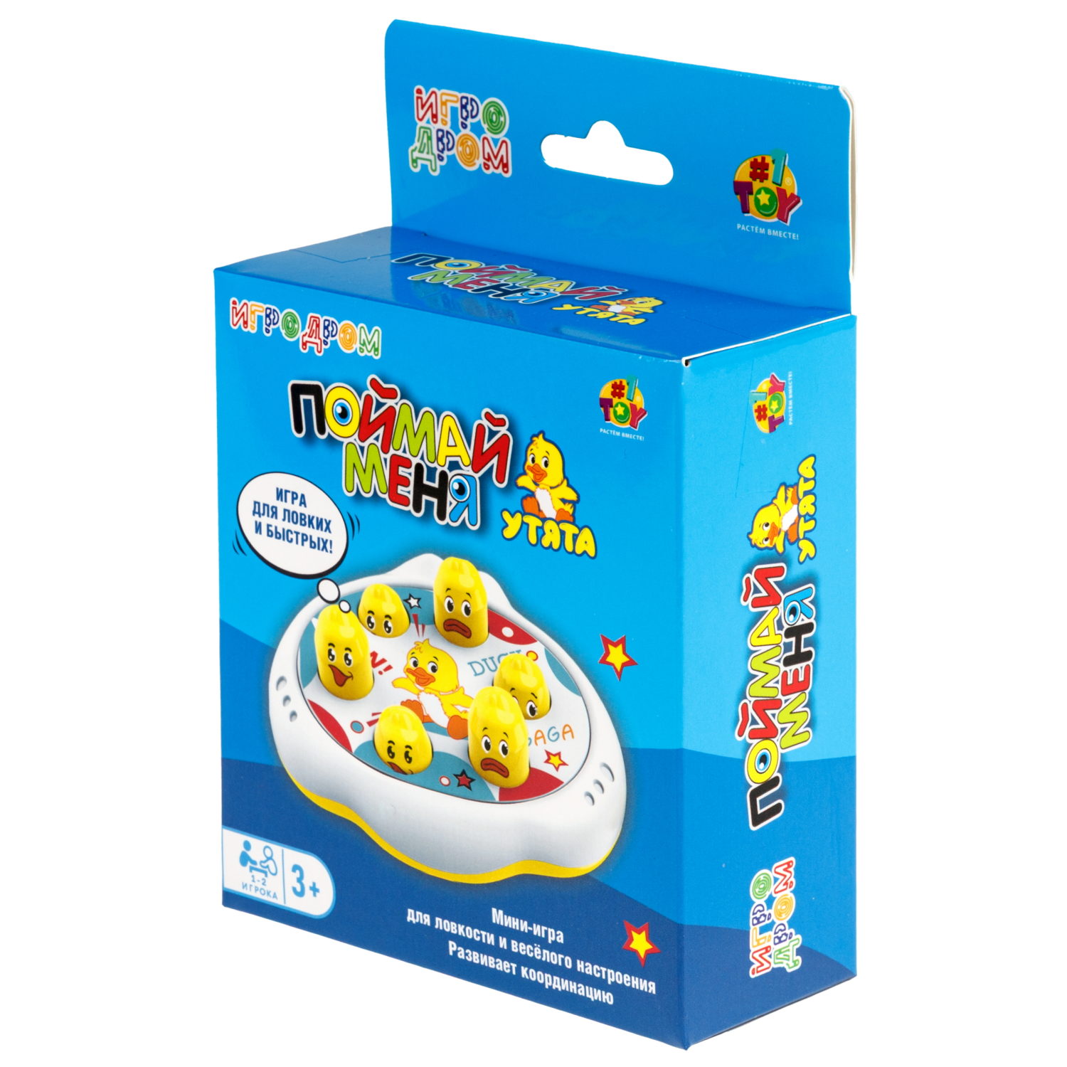 Настольная игра 1TOY Игродром Поймай меня, мини, в ассортименте