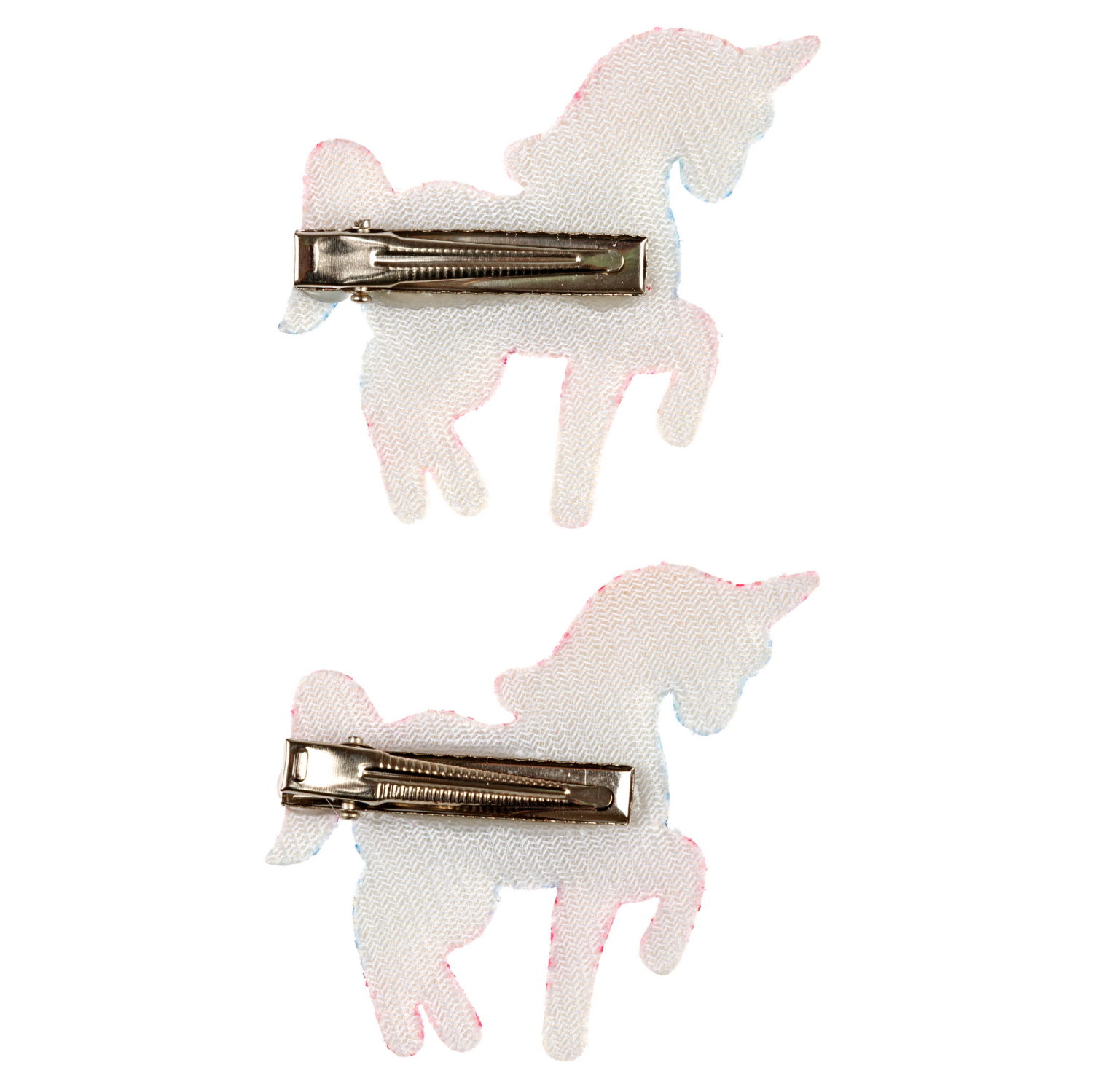 Заколки для волос Lukky Fashion Единорог детские, для девочки, зажимы, 3 цвета в ассортименте, набор 2 шт.