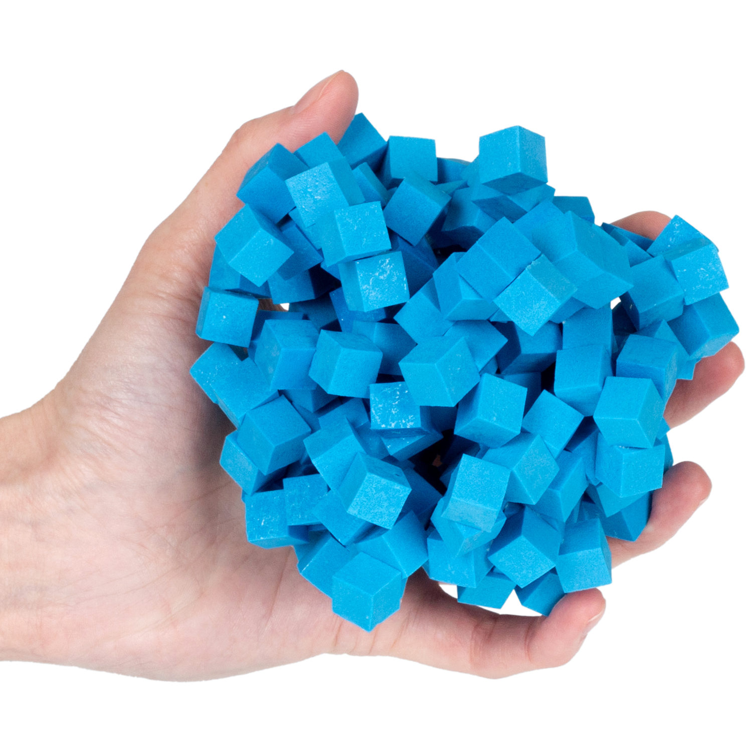 Конструктор-пластилин Gummy Blocks липучка, липкий, мягкий, синий