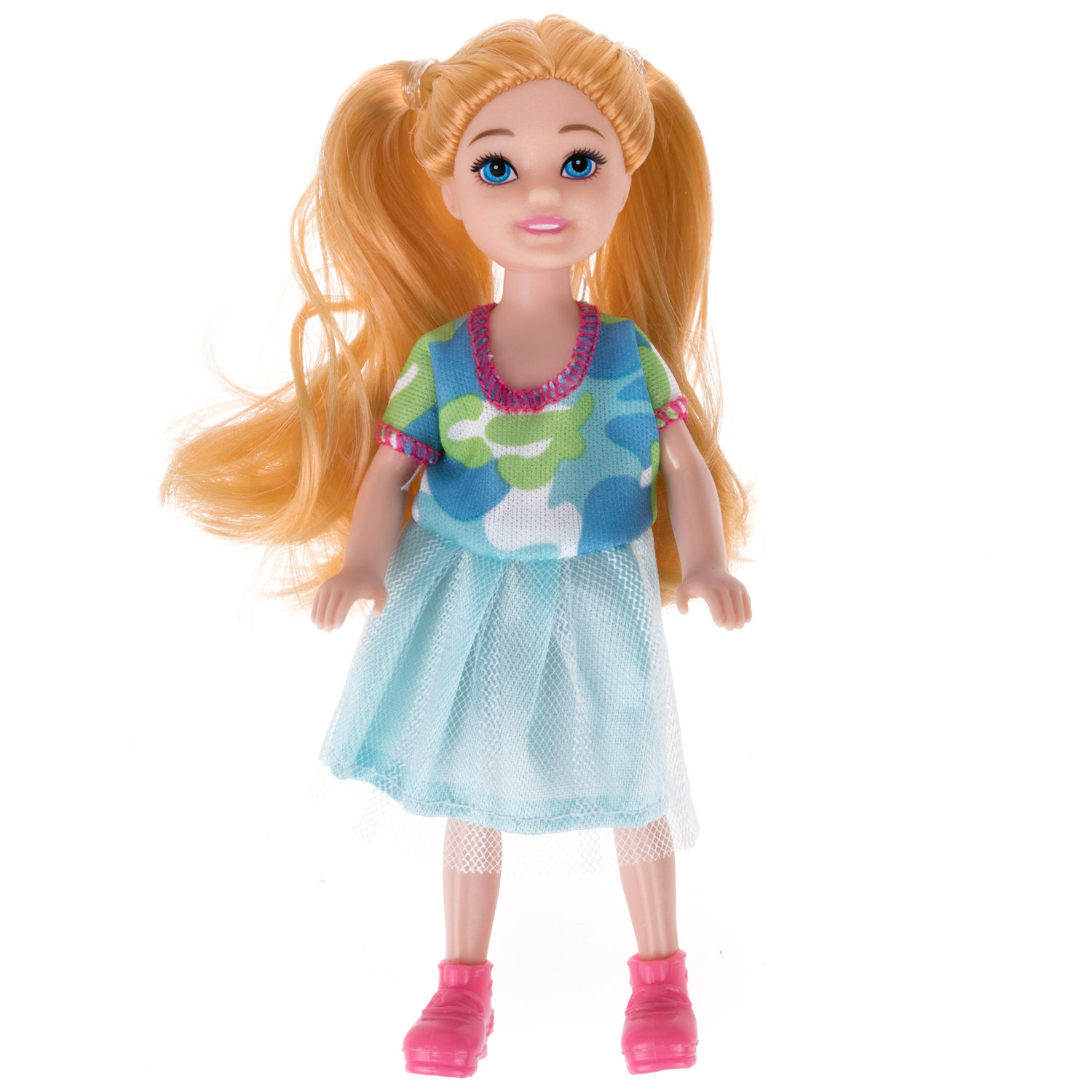 Кукла Alisa Little Love 15,2 см, блондинка, с жирафом