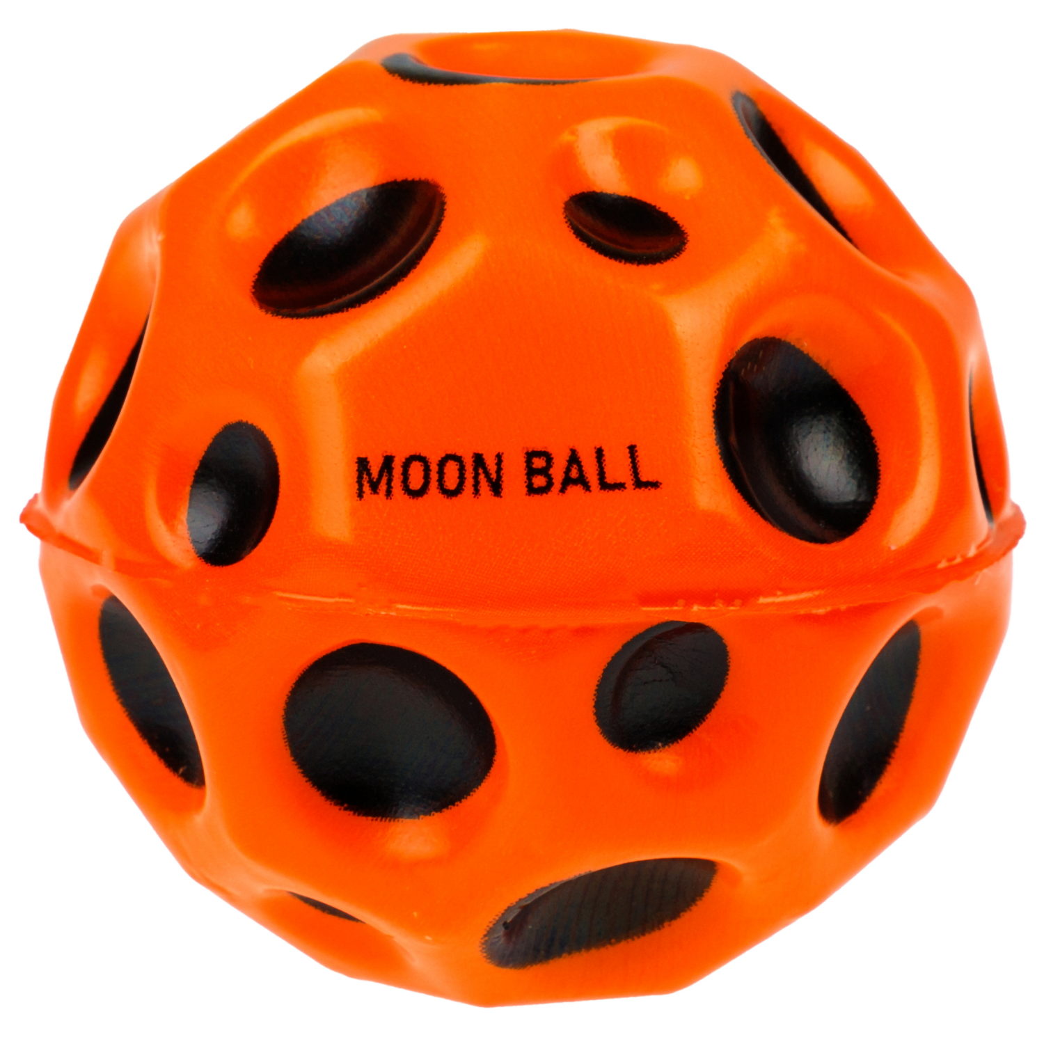 Мяч 1TOY Крутой замес Moon Ball классический, 5 см, оранжевый