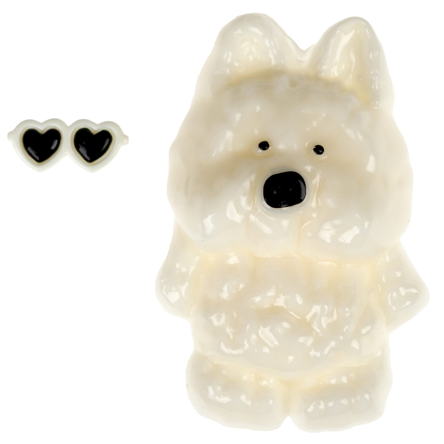 Таба сквиш 1TOY Крутой замес Пушок собака, 7х11х3 см, в ассортименте