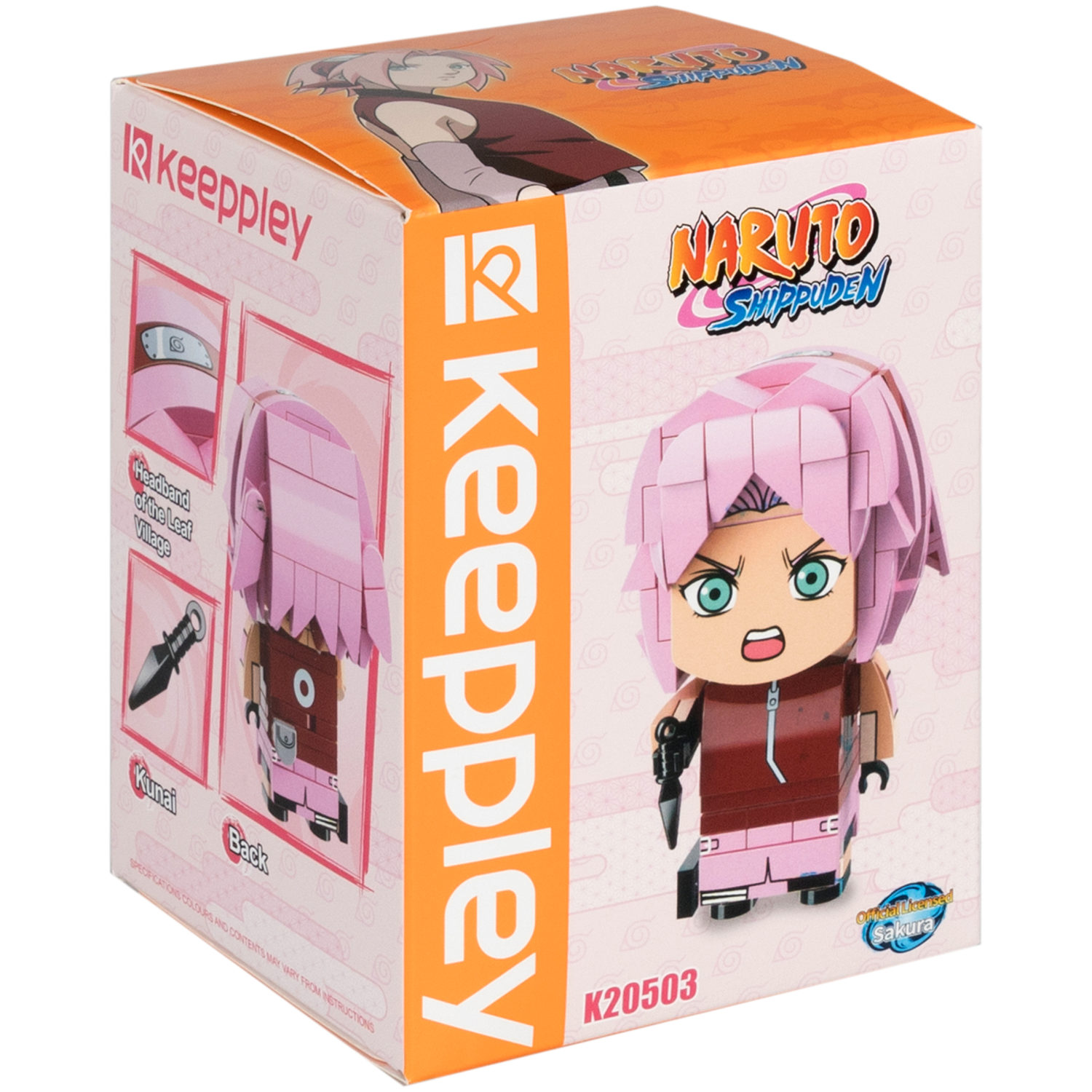 Naruto конструктор "Сакура Харуно" для мальчиков и девочек, 156 деталей