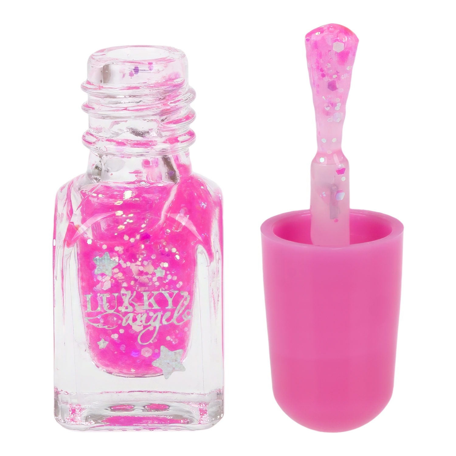 Набор детской декоративной косметики Lukky Angel Бьюти Кьюти для макияжа век, губ, лица, маникюра и педикюра