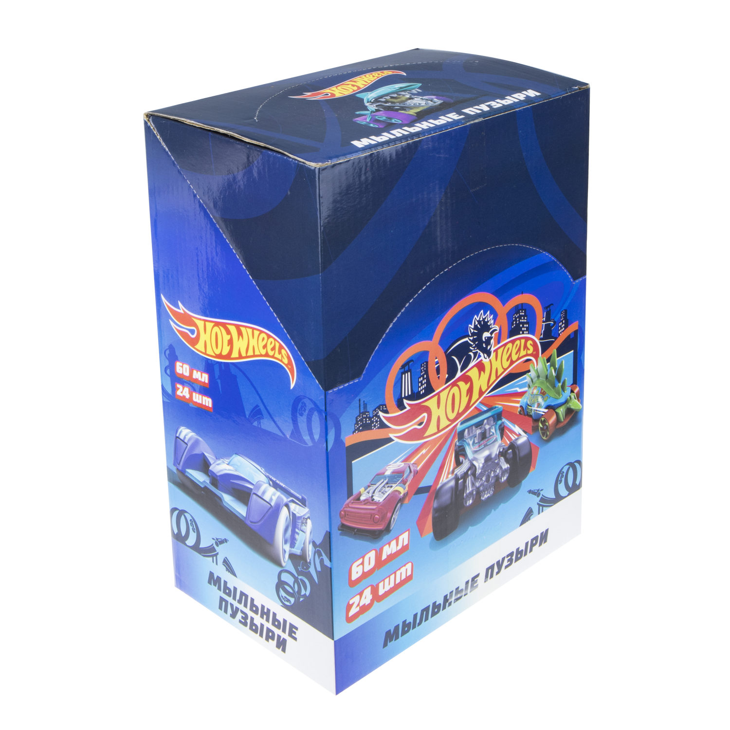 Мыльные пузыри 1TOY Hot Wheels, 60 мл