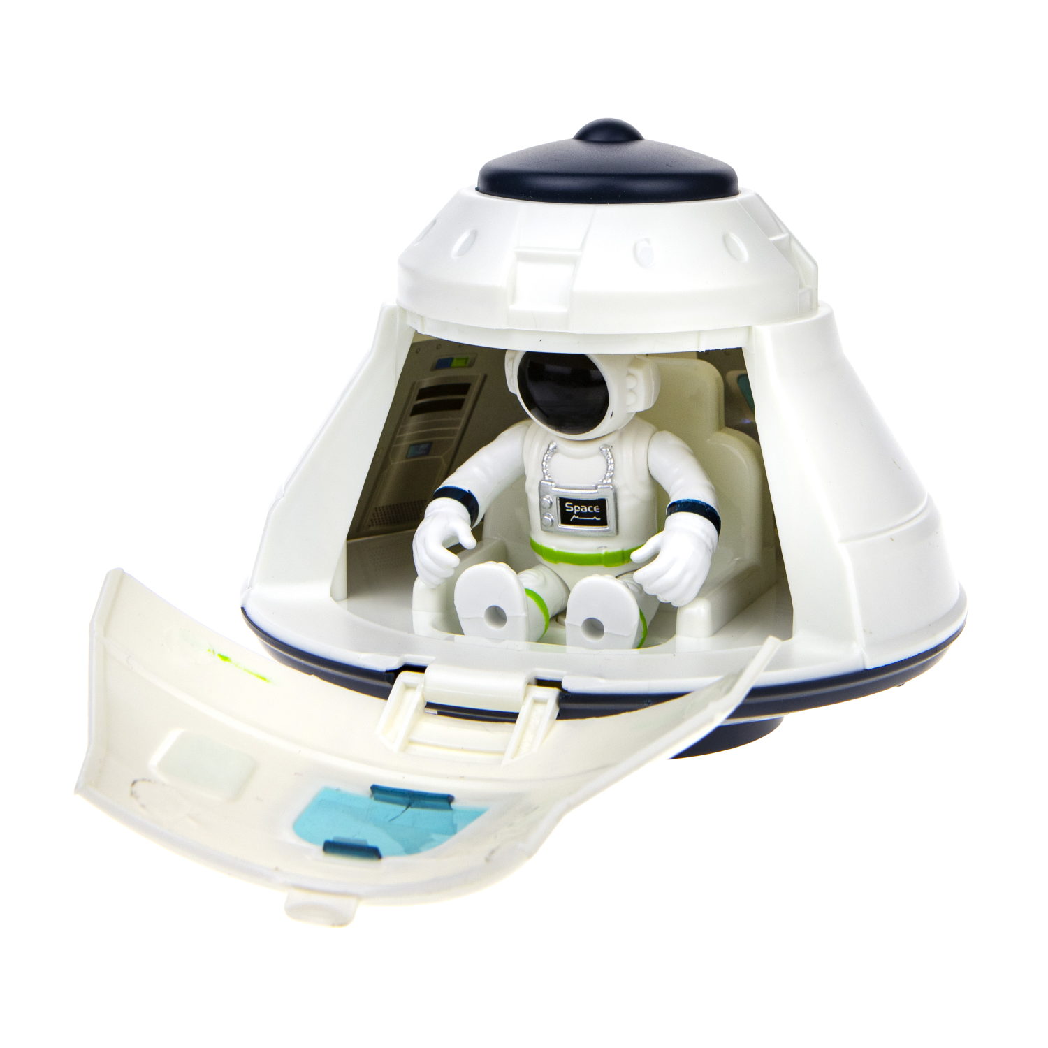 1TOY SPACE TEAM 3 в 1 Космический набор (станция, скутер, капсула, 2 космонавта, свет и звук), кор.