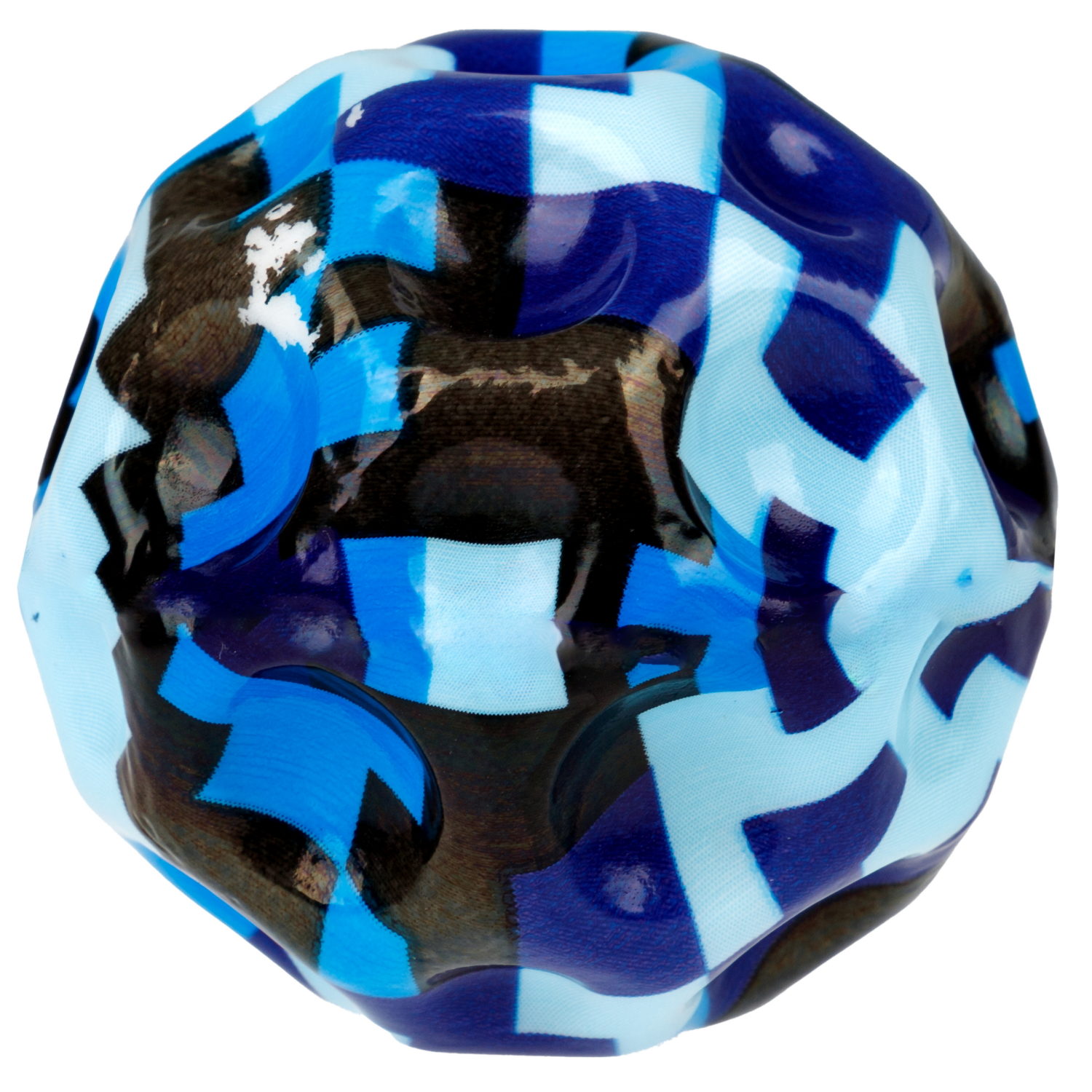 Мяч 1TOY Крутой замес Moon Ball мой мир, 6 см, синий