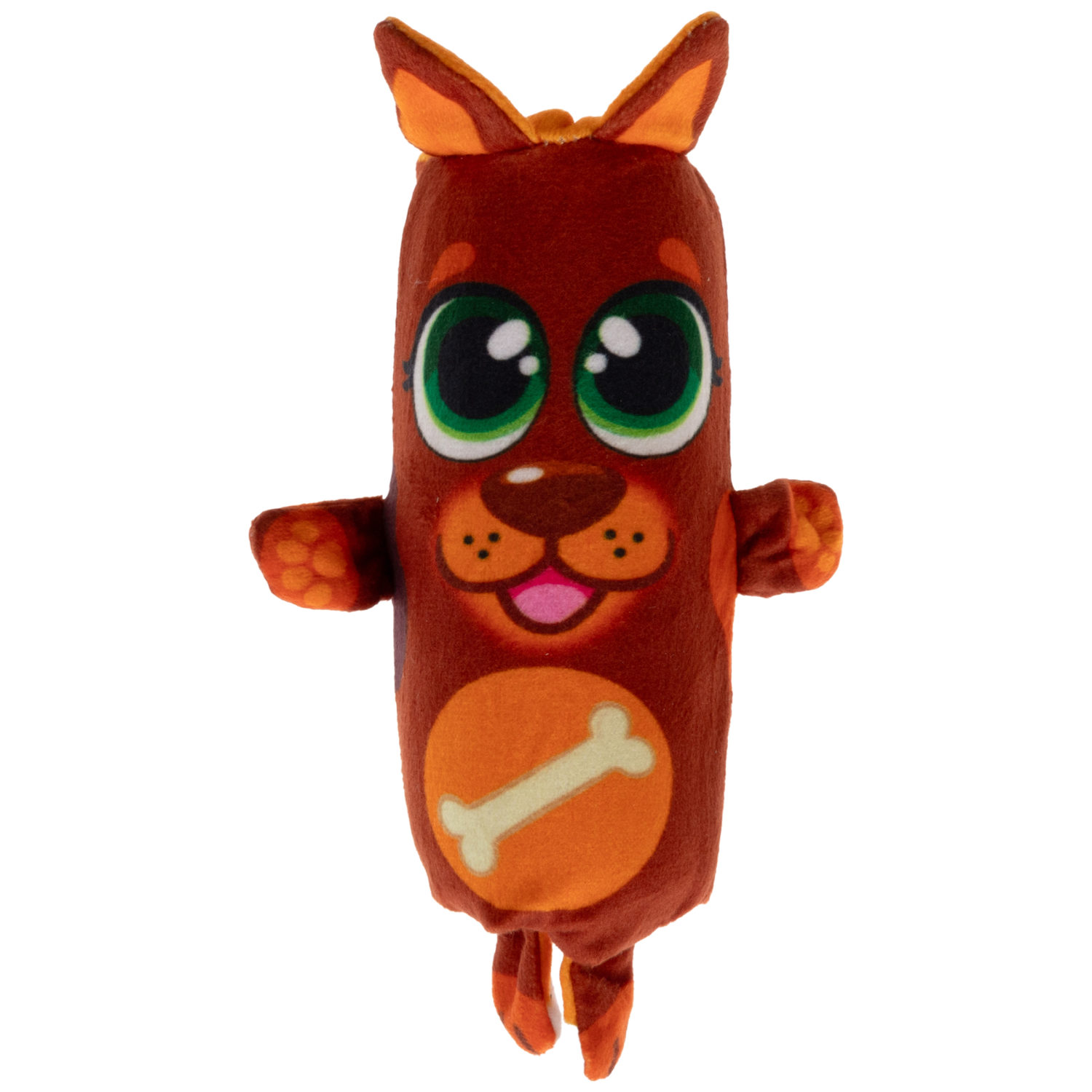 Скользун Вывернушка 2 в 1 1TOY Собака - котик, игрушка-антистресс для рук