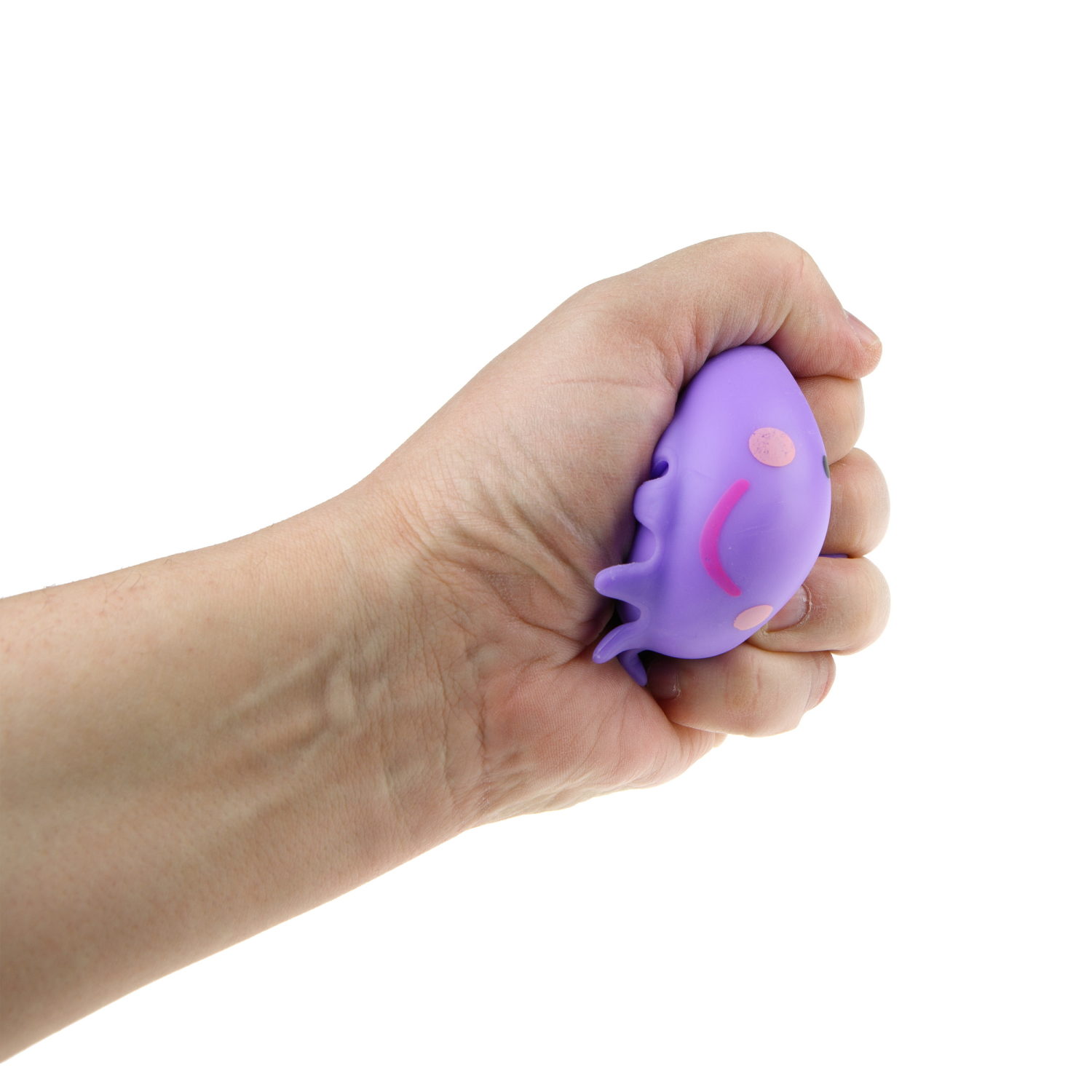 Антистресс-игрушка для рук 1TOY Крутой замес Осьминог, фиолетовый