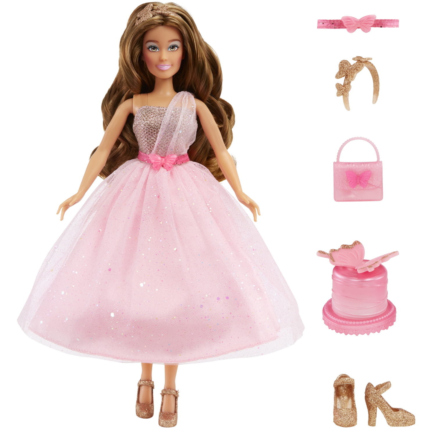 Dream Ella Let's Celebrate, кукла с аксессуарами, конфетти