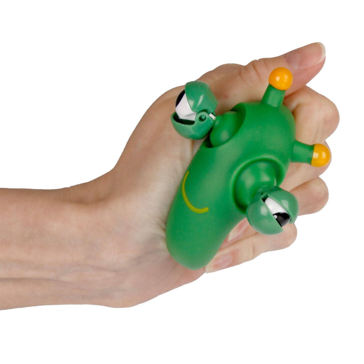 1toy Пучеглаз-антистресс "Улитка" 4,4х4,9х7,3 см, 12 шт. в д/б