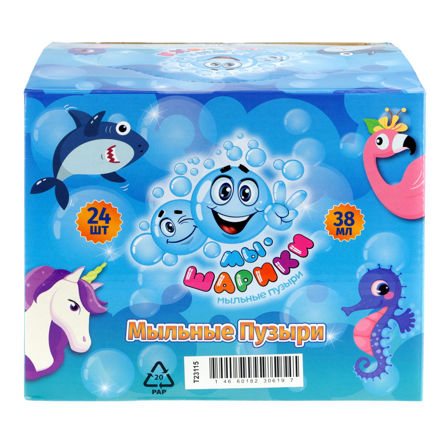 Мыльные пузыри 1TOY Мы-шарики! Кролик, 38 мл, в ассортименте