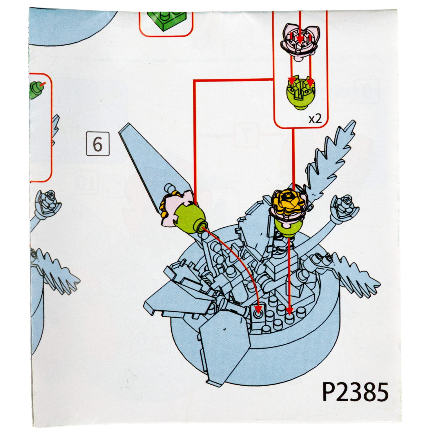 Конструктор 1TOY Blockformers "Цветы в горшках", 9 видов, от 138 до 223 деталей