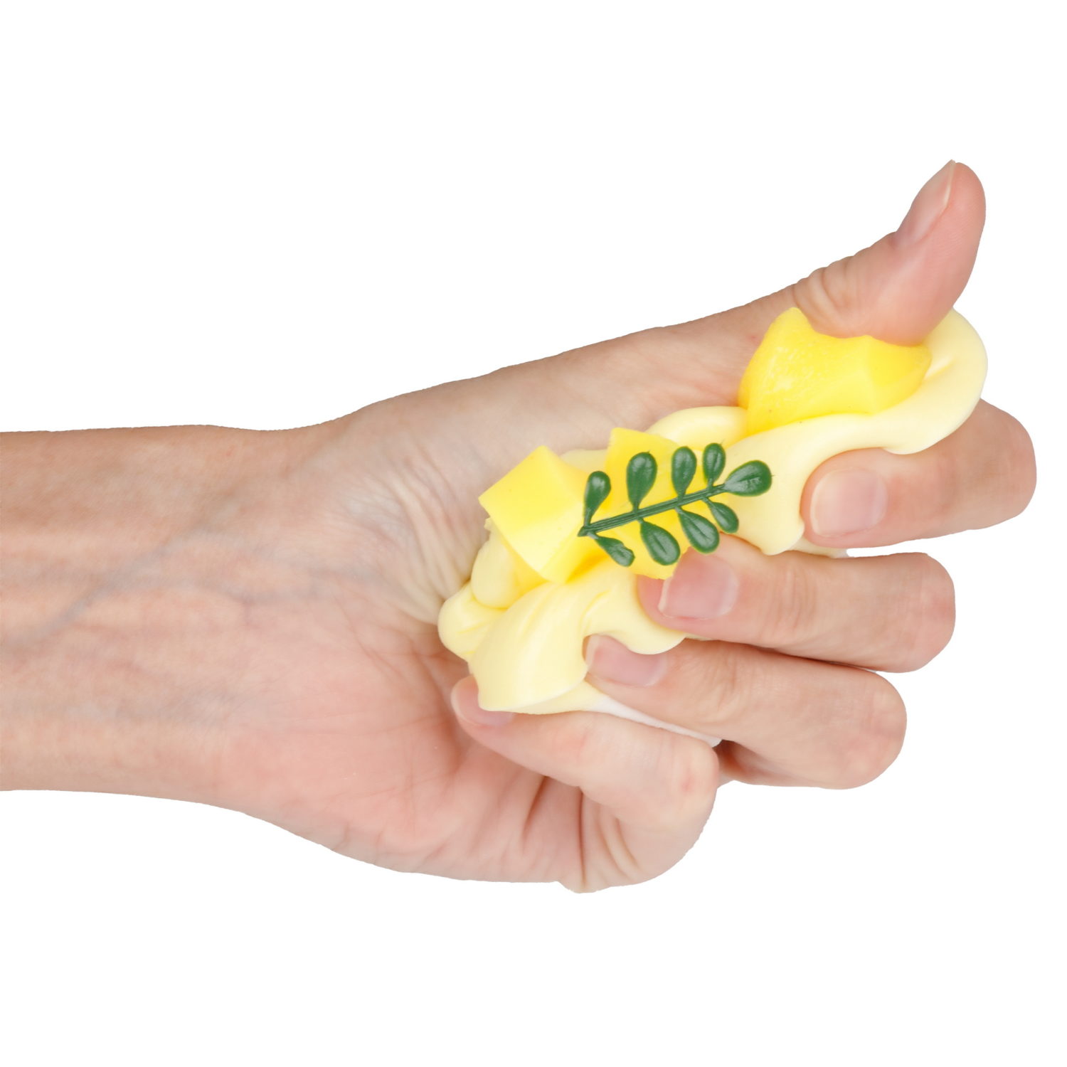 Игрушка-антистресс 1TOY Сквиш, пана-кота, с ароматом, 5,6х9,5 см, в стаканчике