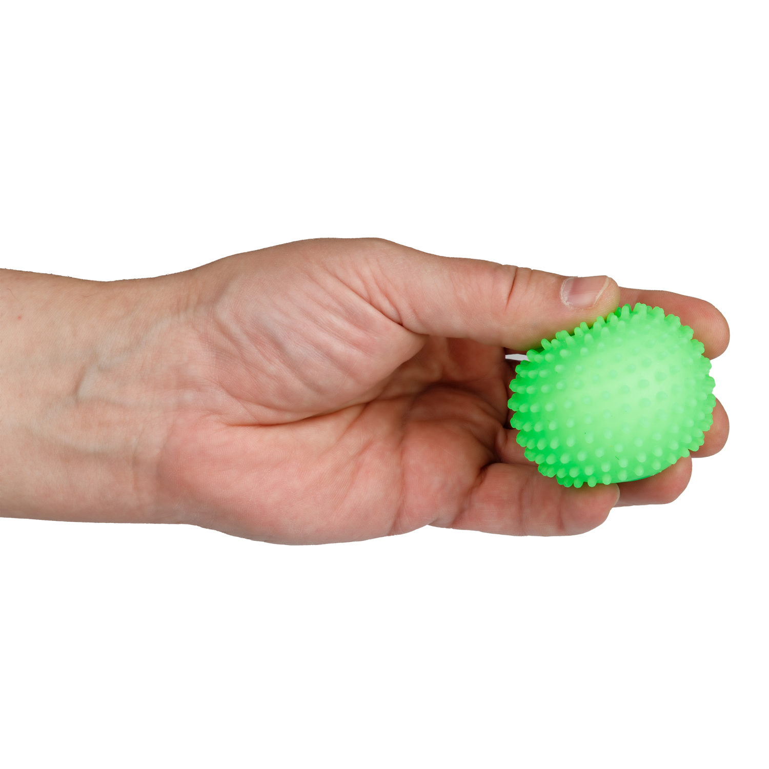 Игрушка-антистресс для рук 1TOY Крутой замес Колючка, зеленая, 5 см