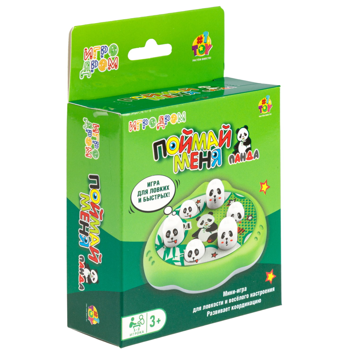 Настольная игра 1TOY Игродром Поймай меня, мини, в ассортименте