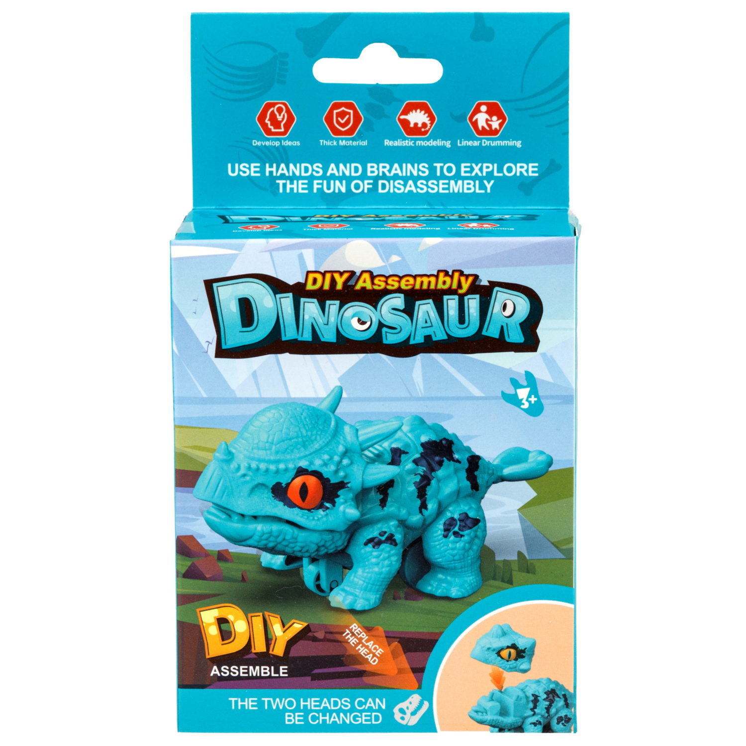 1Toy Динопарк "Мими заврики" (д/б 6 шт., в асс. 6 видов, коробка)