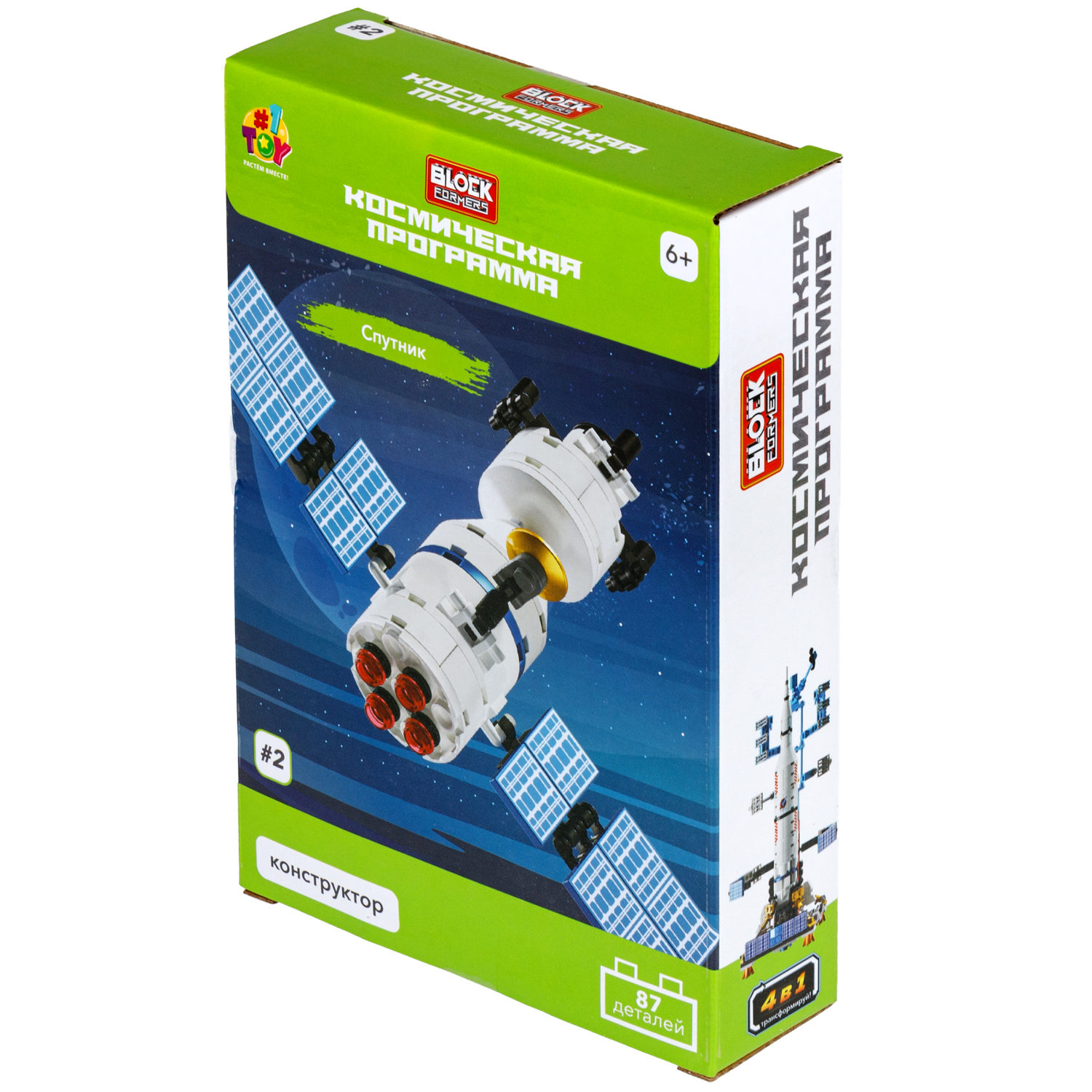 1TOY конструктор Blockformers "Космическая программа", в ассортименте 4 вида
