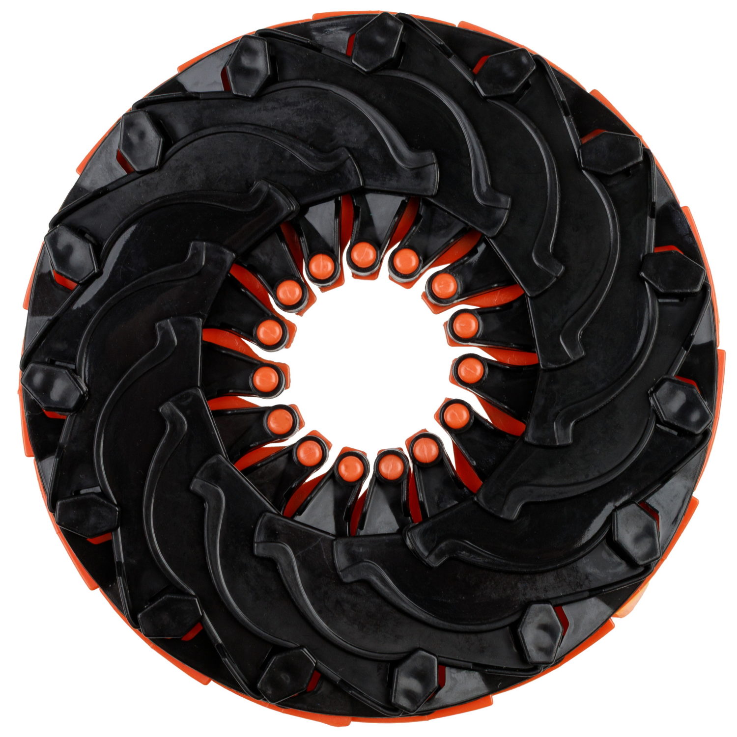 Фрисби складной 1TOY 12/25 см, с принтом, бульдог