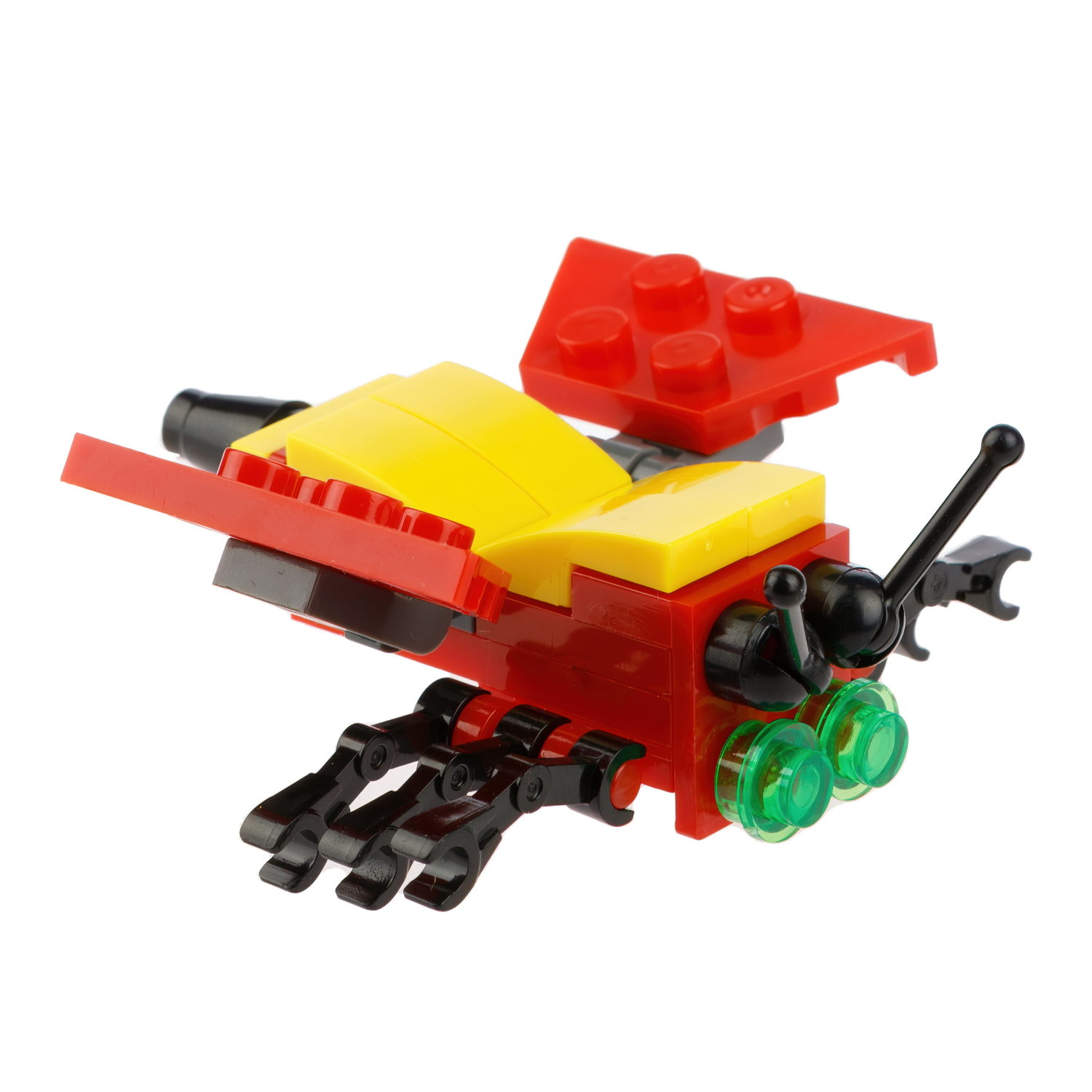 Конструктор 1TOY Blockformers "Микромир", 6 видов, из 6 шт. собирается большой богомол, 1 шт.