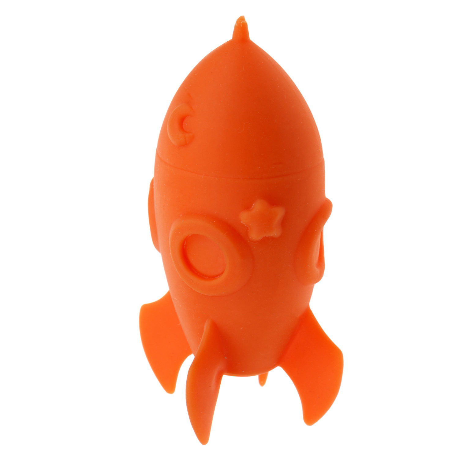 Антистресс-игрушка для рук 1TOY Крутой замес Ракета, жмякалка, мялка, 11 см, 6 цветов в ассортименте