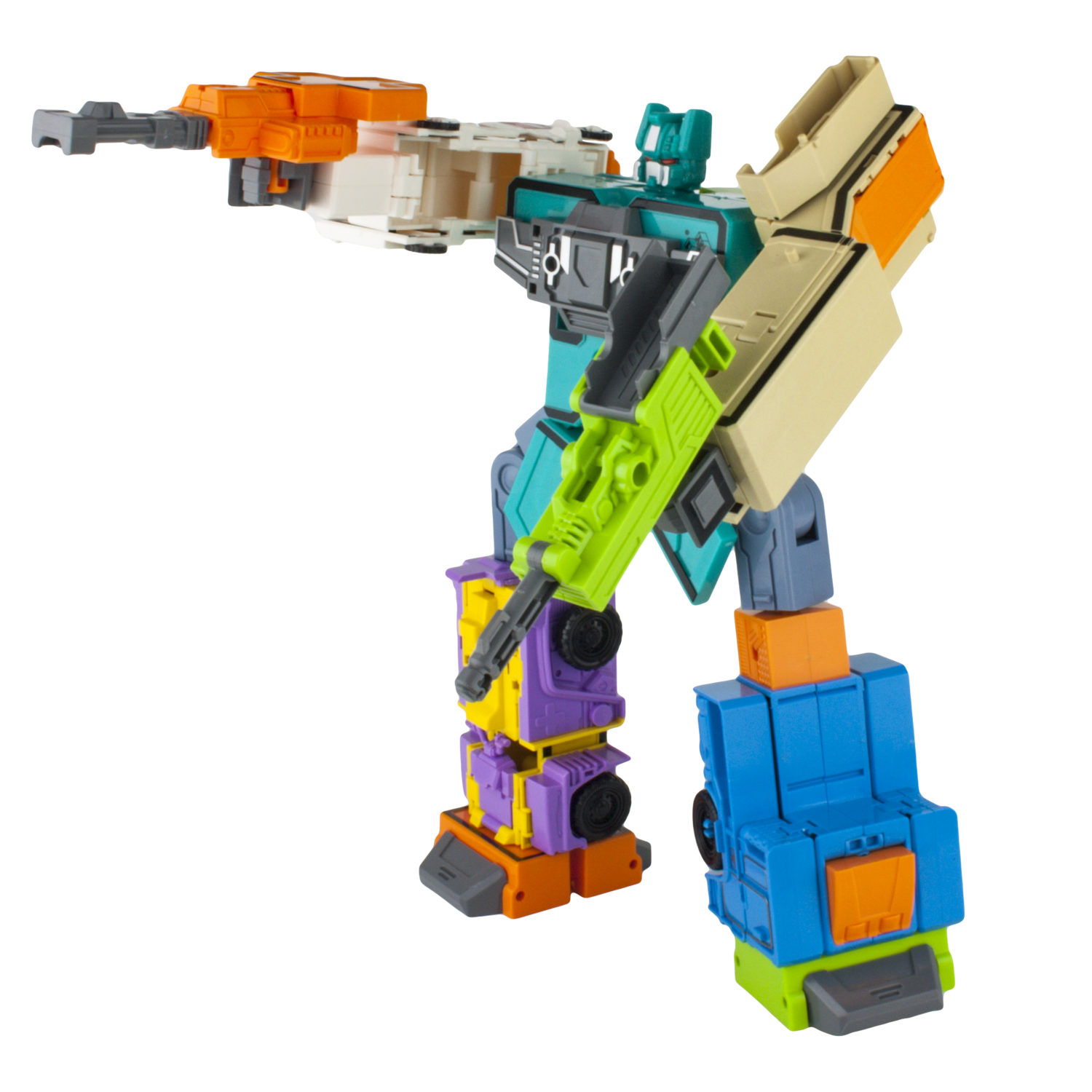 Трансботы L 1TOY ПВО: Передвижной ЗРК Панцер, цифры-трансформеры, набор, 5 цифр и 5 знаков