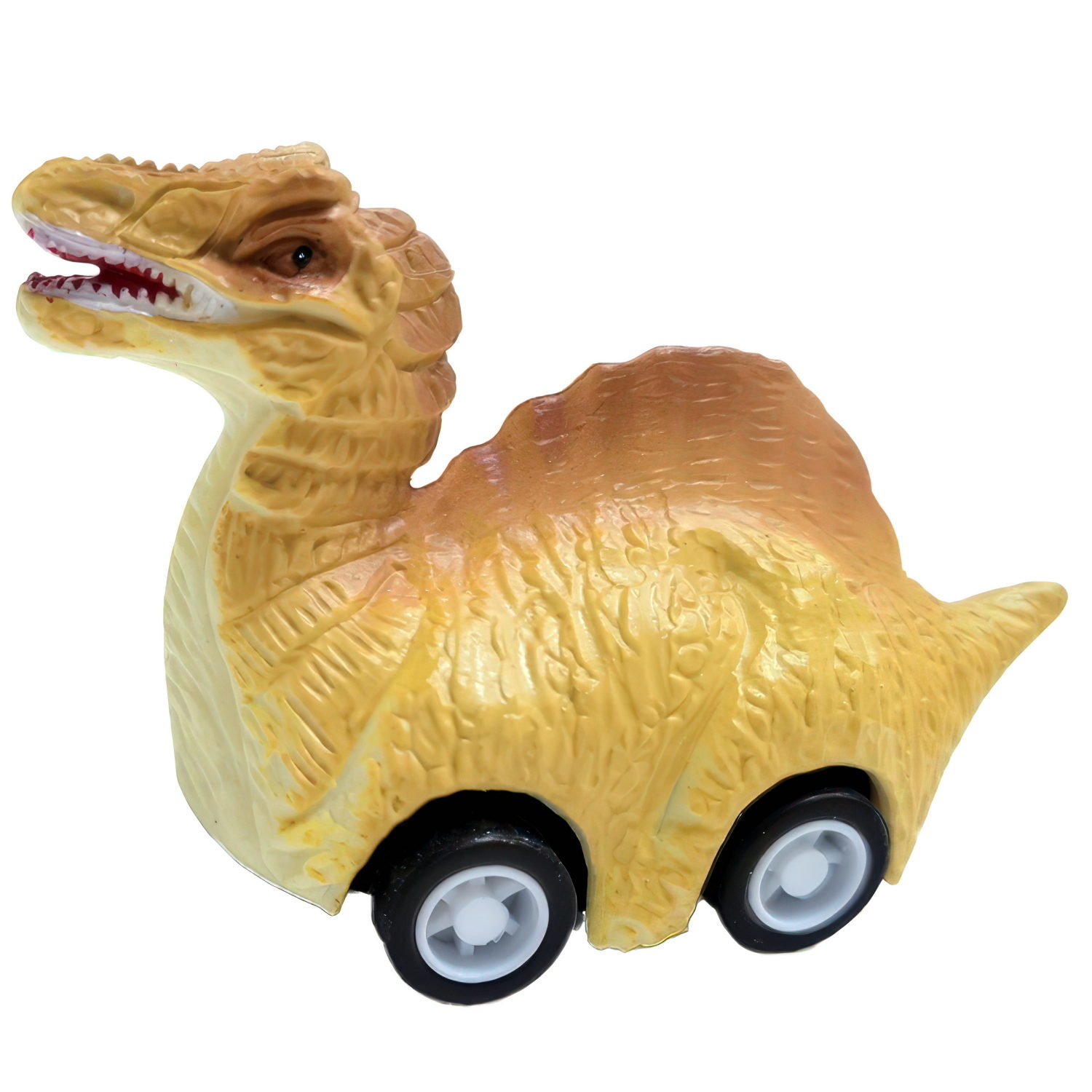 Игрушка для малышей 1TOY Покатушки, динозавр с инерционным механизмом