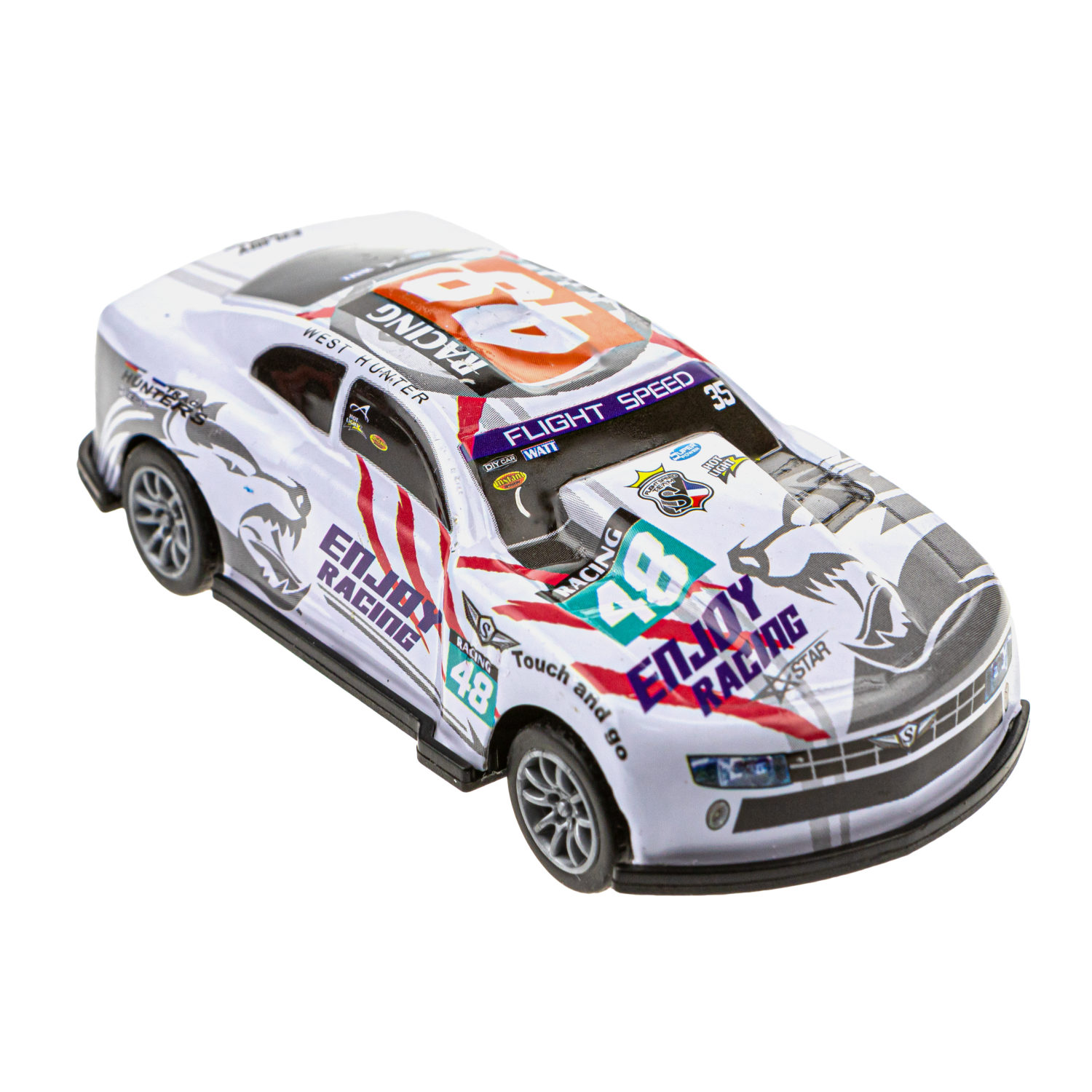 Набор машинок 1TOY Драйв, металлические машинки, инерционные, набор 10 штук