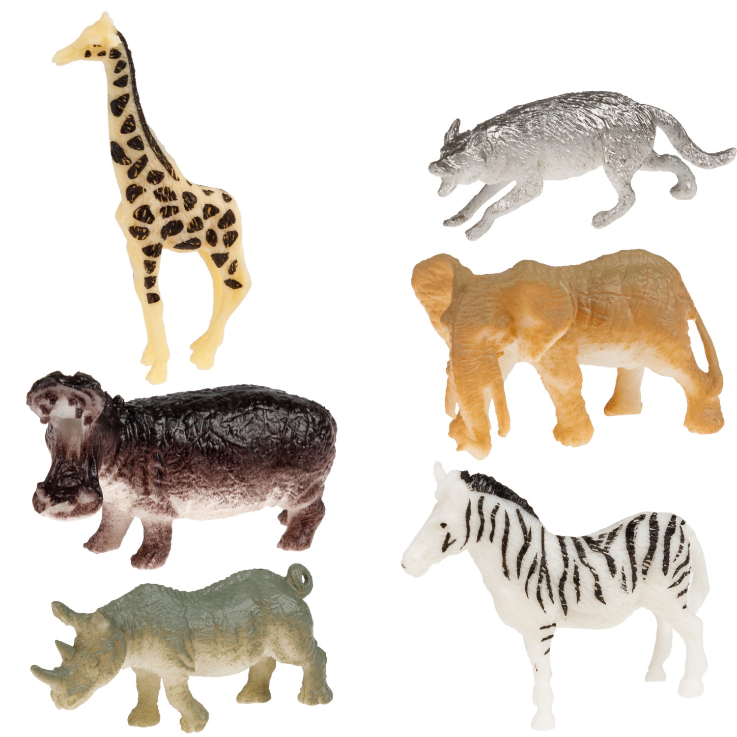Набор фигурок-игрушек 1TOY В мире животных: фауна земли, в ассортименте