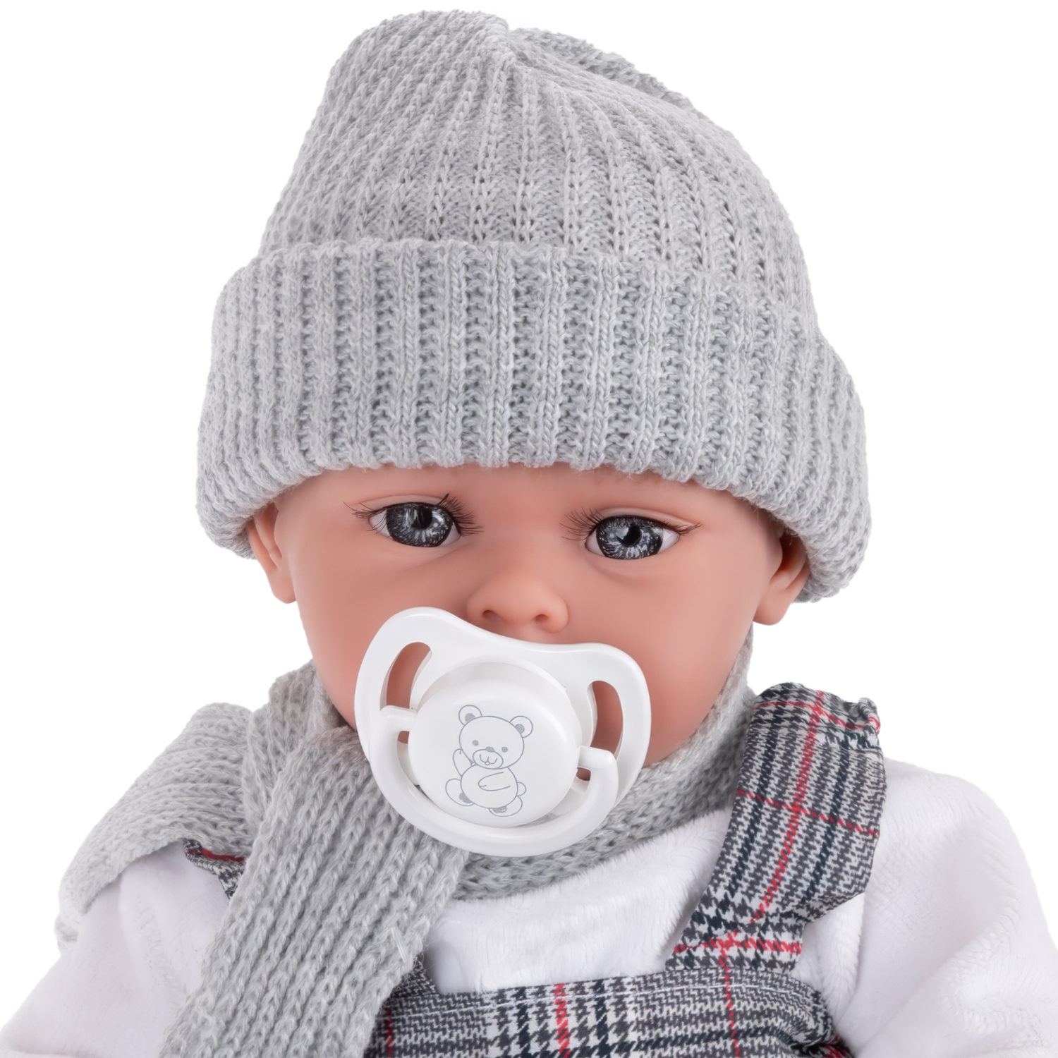 Кукла с люлькой Arias ELEGANCE NIA 33 cм, мягконабивная, с аксессуарами