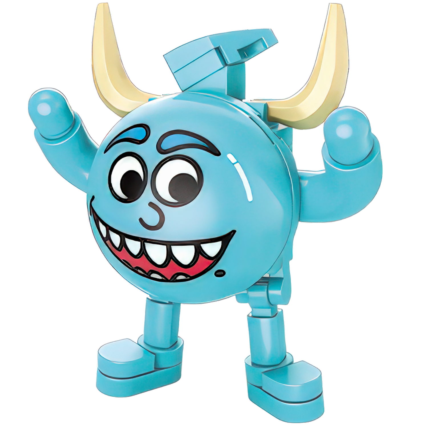 Конструктор 1TOY Blockformers Monstrix: Кругляши, 12 видов