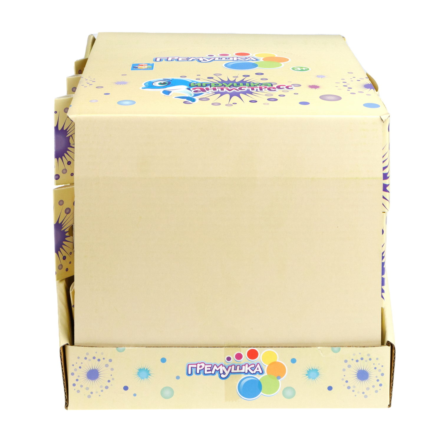 Дельфин 1TOY Гремушка, 3 цвета в ассортименте