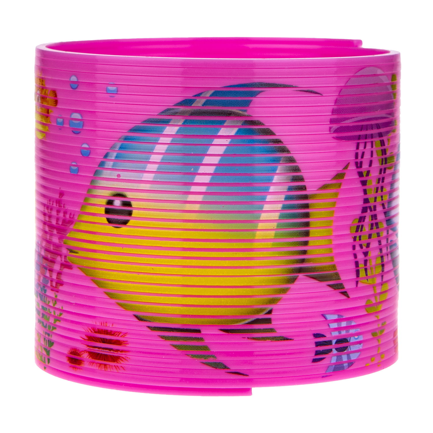 1TOY пружинка Радуга-Дуга морские обитатели, 4 вида в ассортименте